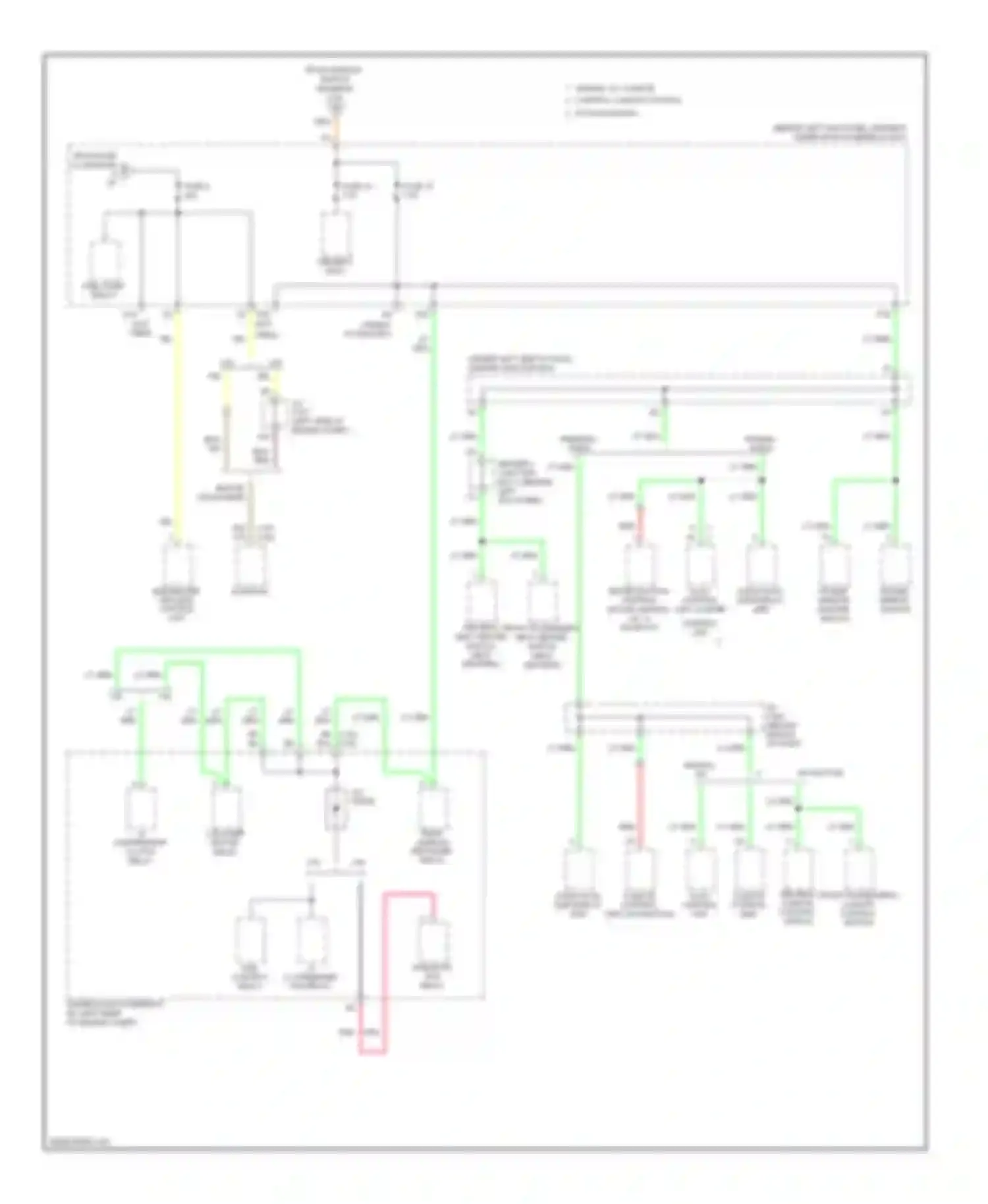 Accord Honda VIII (2007-2011): Power distribution circuit (7 of 7)