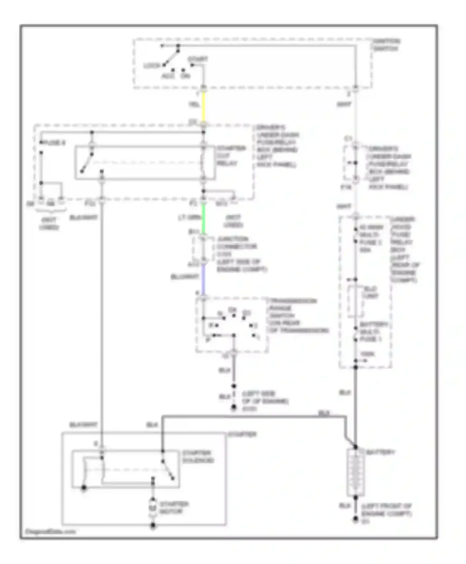 Accord Honda VIII (2007-2011): 2.4l, starting circuit, a/t