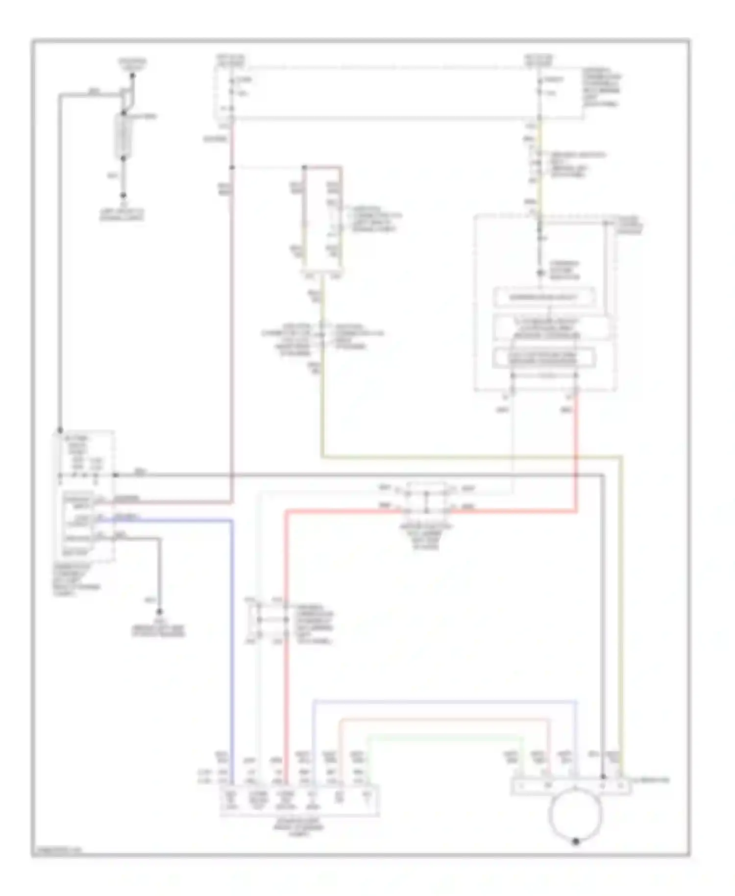 Accord Honda VIII (2007-2011): Charging circuit