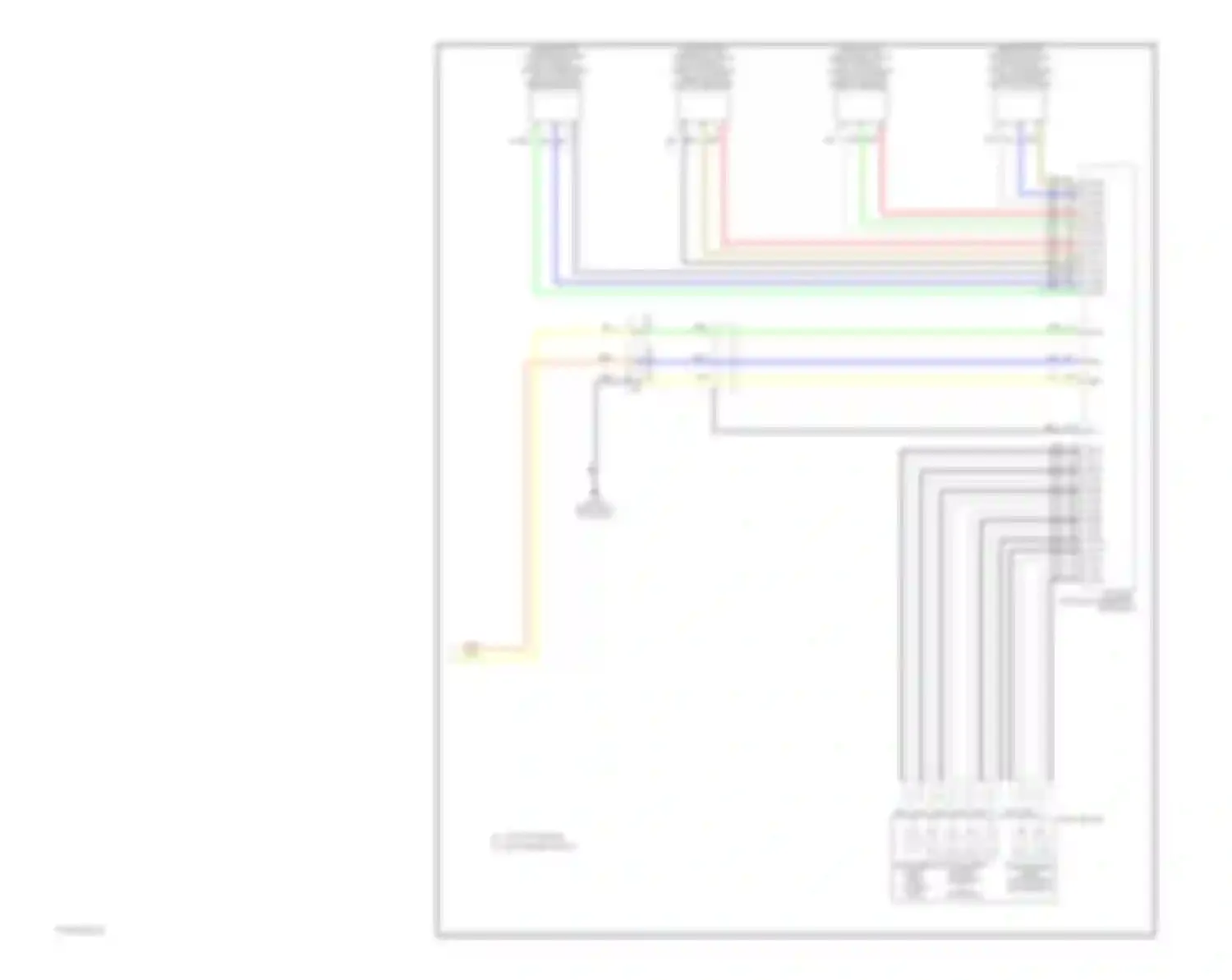 Accord Honda VIII (2007-2011): Supplemental restraints circuit, 4 door (3 of 3)