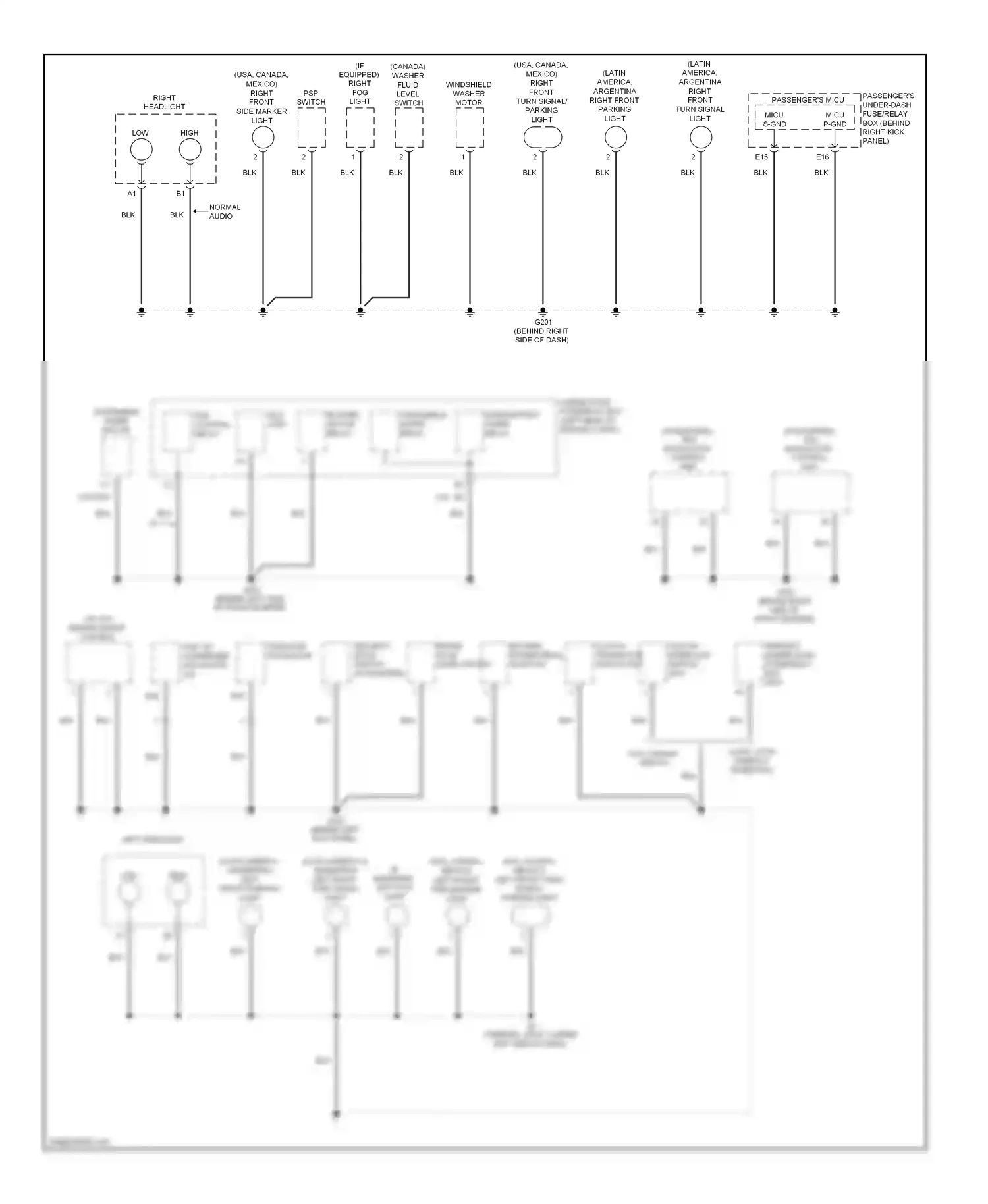 Wiring diagram eld unit for Honda Accord VIII (2007-2011) (2 of 4)