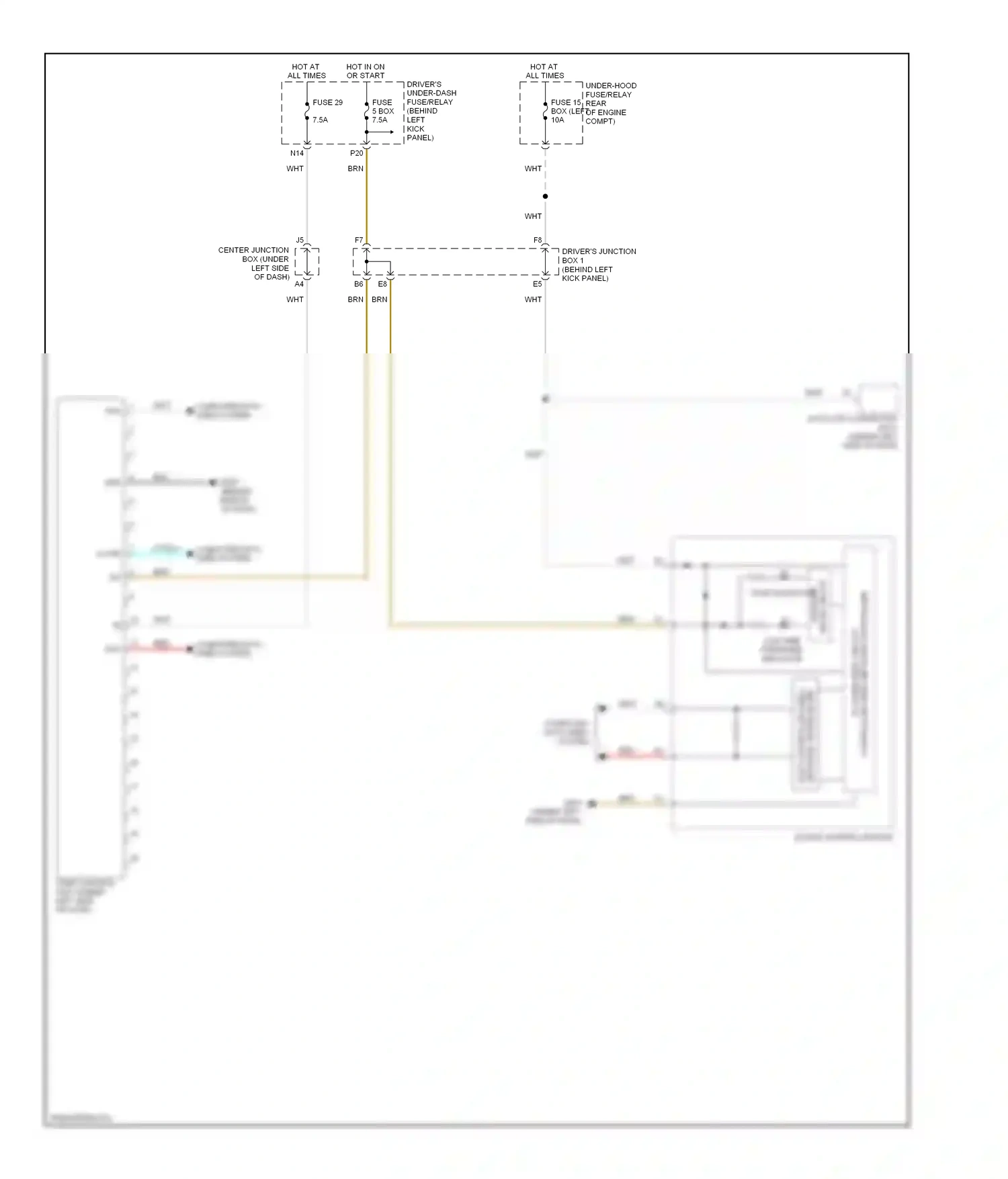 Wiring diagram tpms indicator for Honda Accord VIII (2007-2011) (1 of 1)