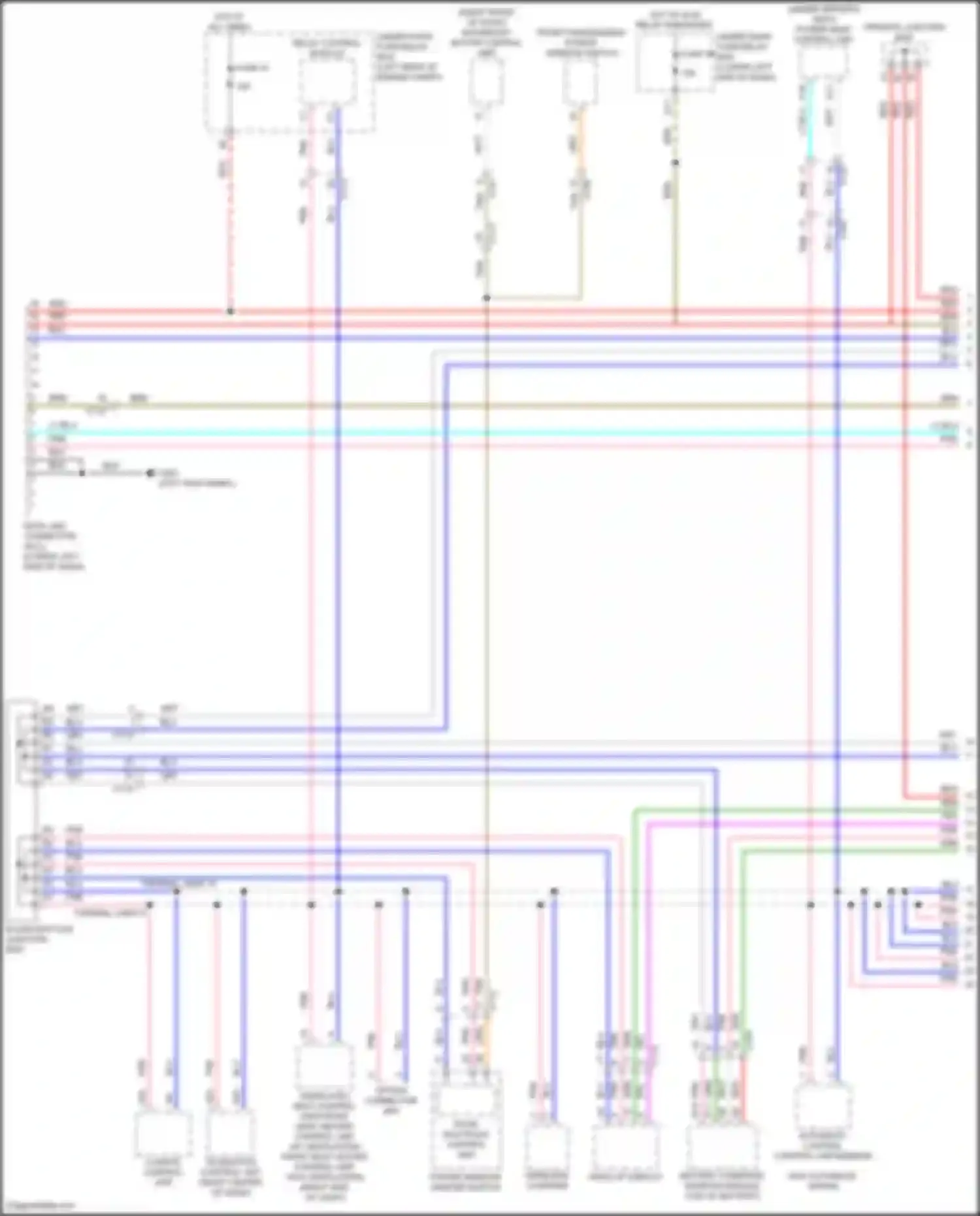 Accord Honda X facelift (2020-2023): Computer data lines circuit, hybrid (1 of 4)
