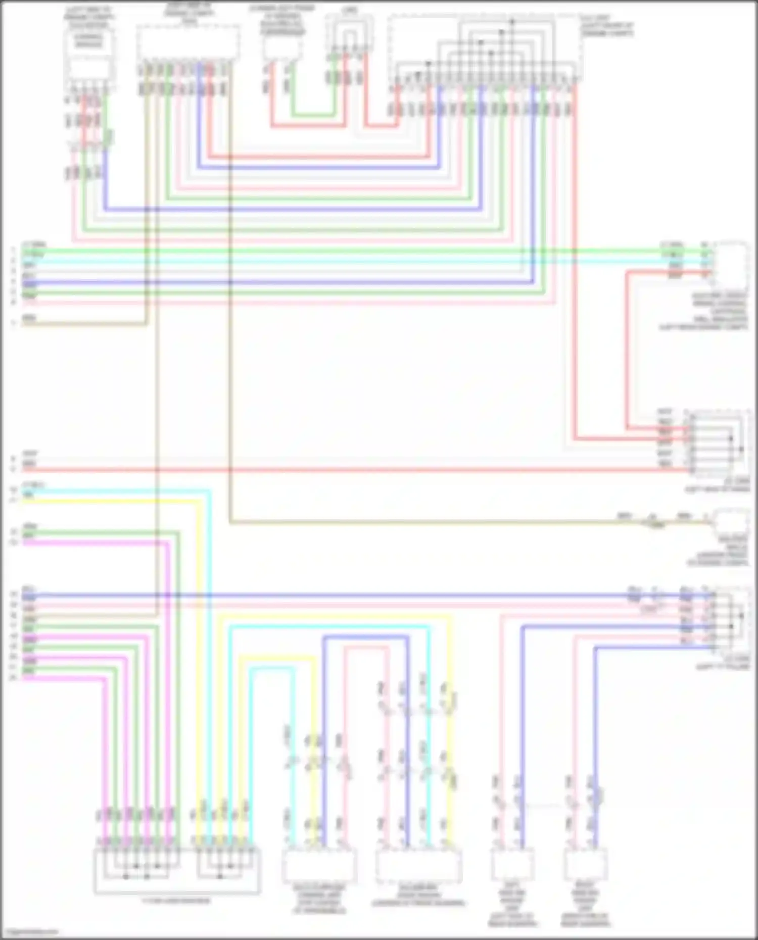 Accord Honda X facelift (2020-2023): Computer data lines circuit, hybrid (4 of 4)