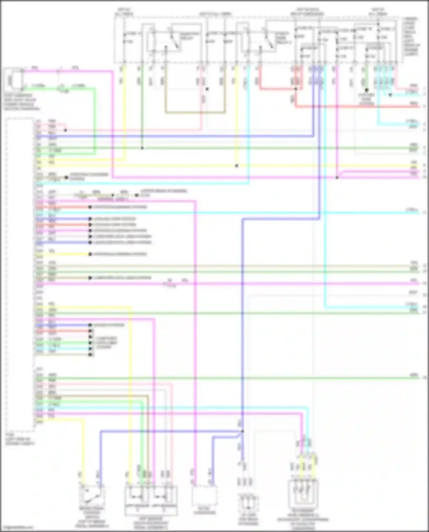 Accord Honda X facelift (2020-2023): Wiring diagram engine performance 1.5l turbo (1 of 6)