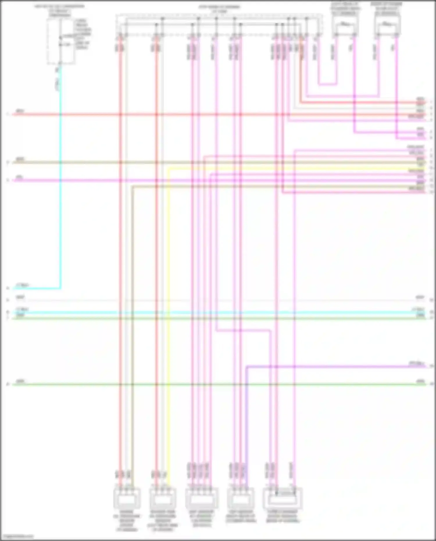 Accord Honda X facelift (2020-2023): Wiring diagram engine performance 1.5l turbo (3 of 6)
