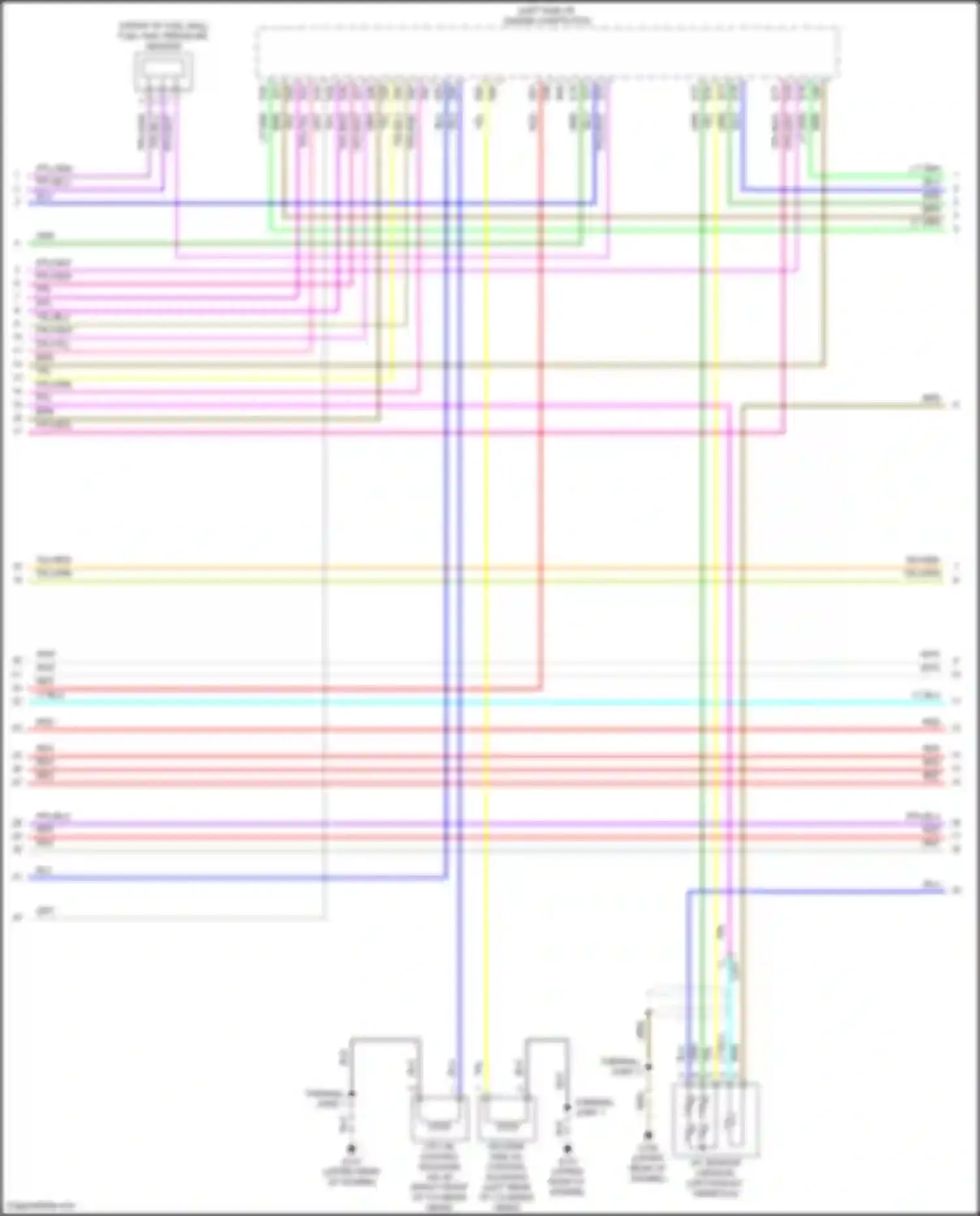 Accord Honda X facelift (2020-2023): Wiring diagram engine performance 1.5l turbo (5 of 6)