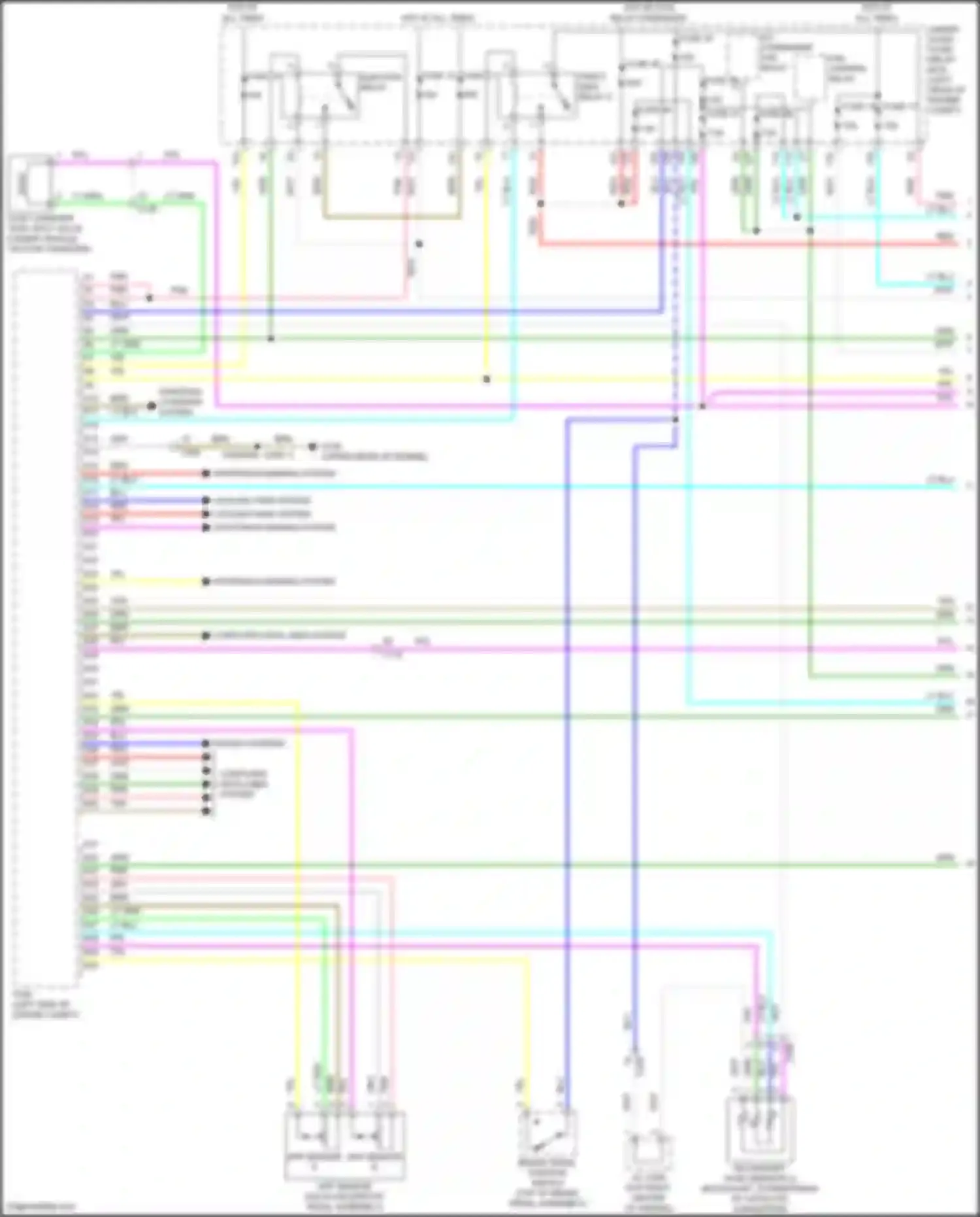 Accord Honda X facelift (2020-2023): Wiring diagram engine performance 2.0l turbo (1 of 6)
