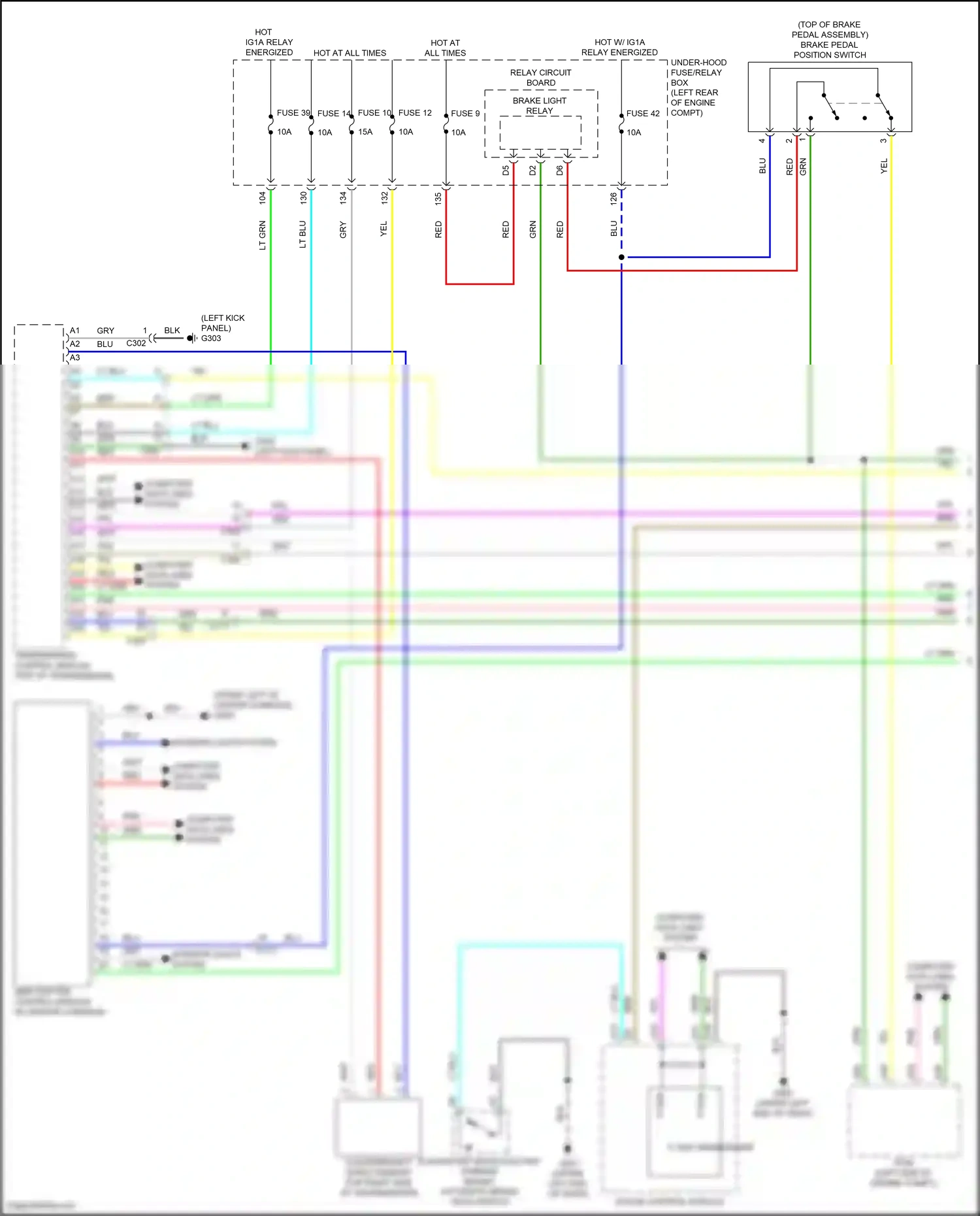 Wiring diagram computer data lines system for Honda Accord X facelift (2020-2023) (106 of 129)