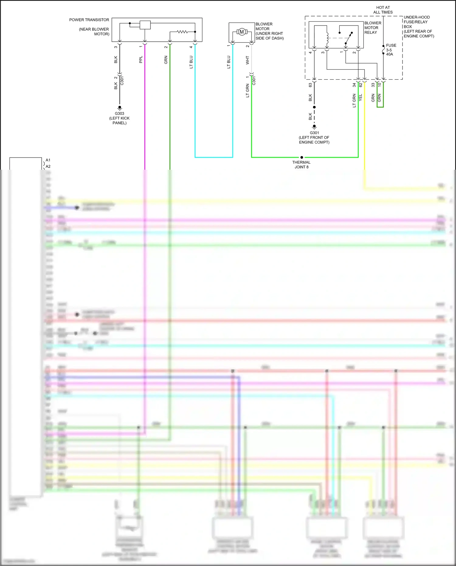 Wiring diagram computer data lines system for Honda Accord X facelift (2020-2023) (11 of 129)