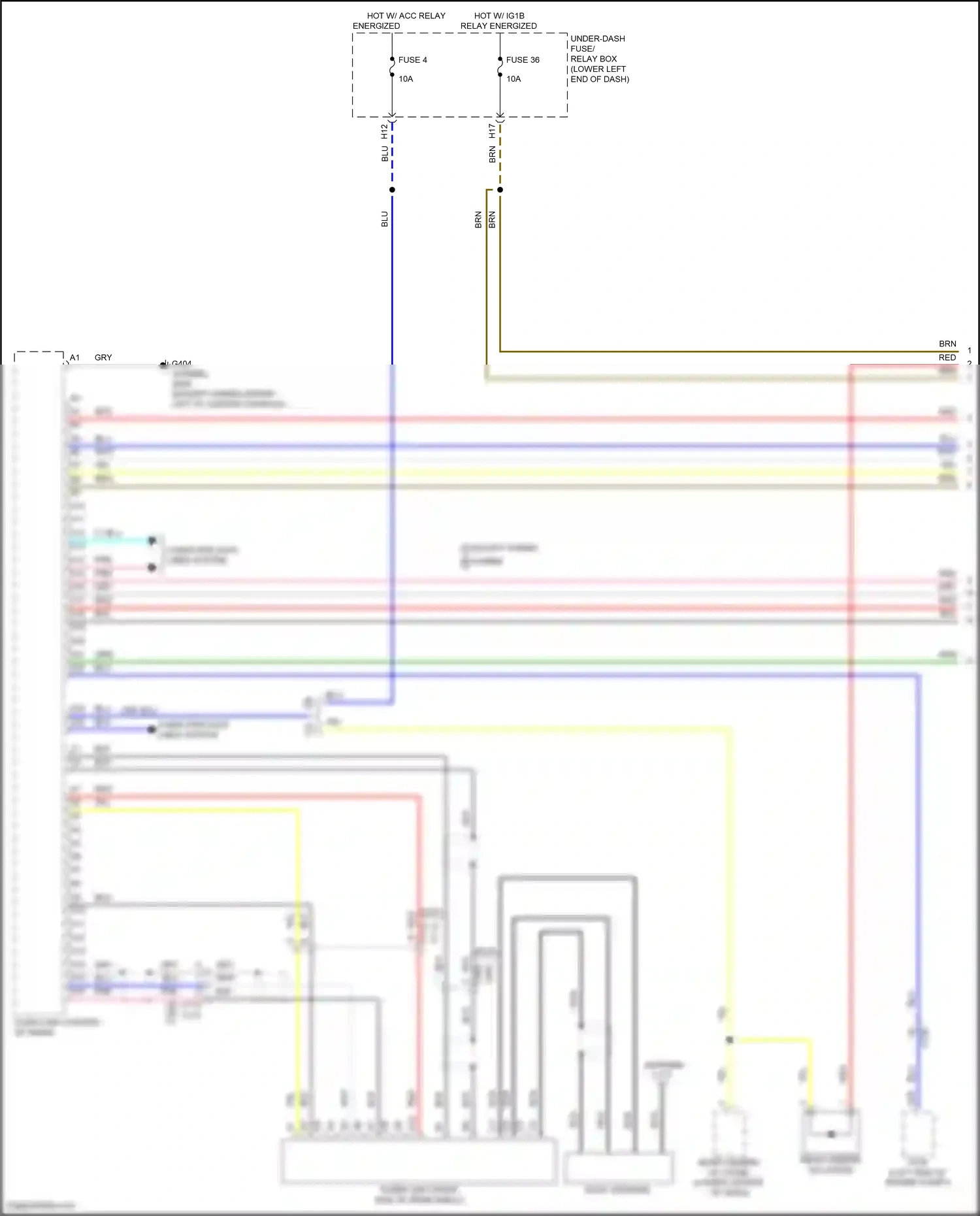 Wiring diagram computer data lines system for Honda Accord X facelift (2020-2023) (56 of 129)