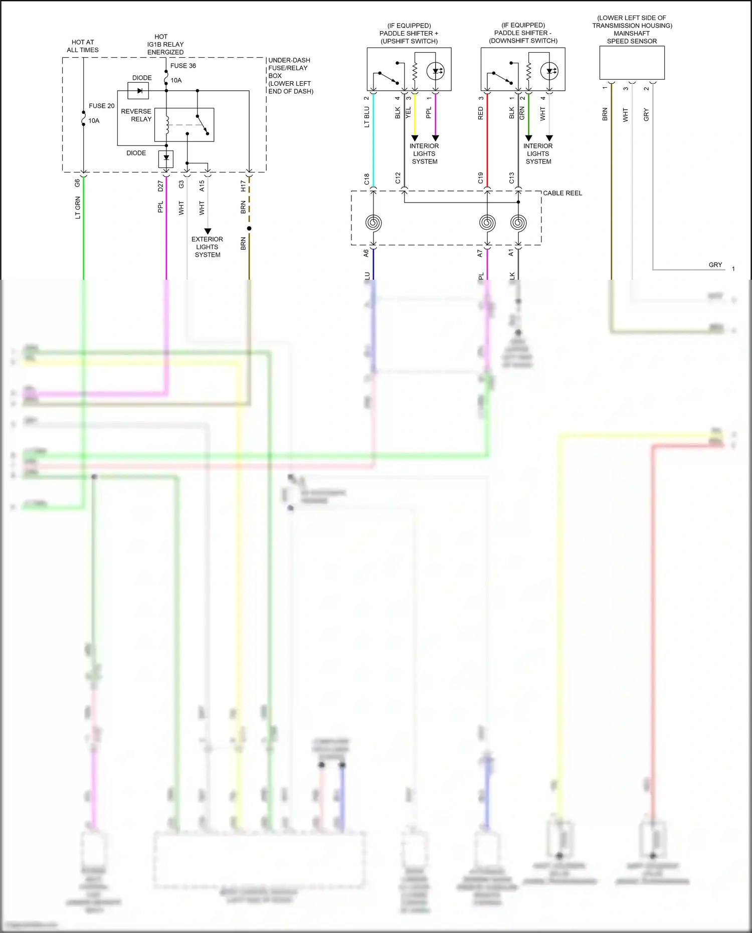Wiring diagram computer data lines system for Honda Accord X facelift (2020-2023) (107 of 129)