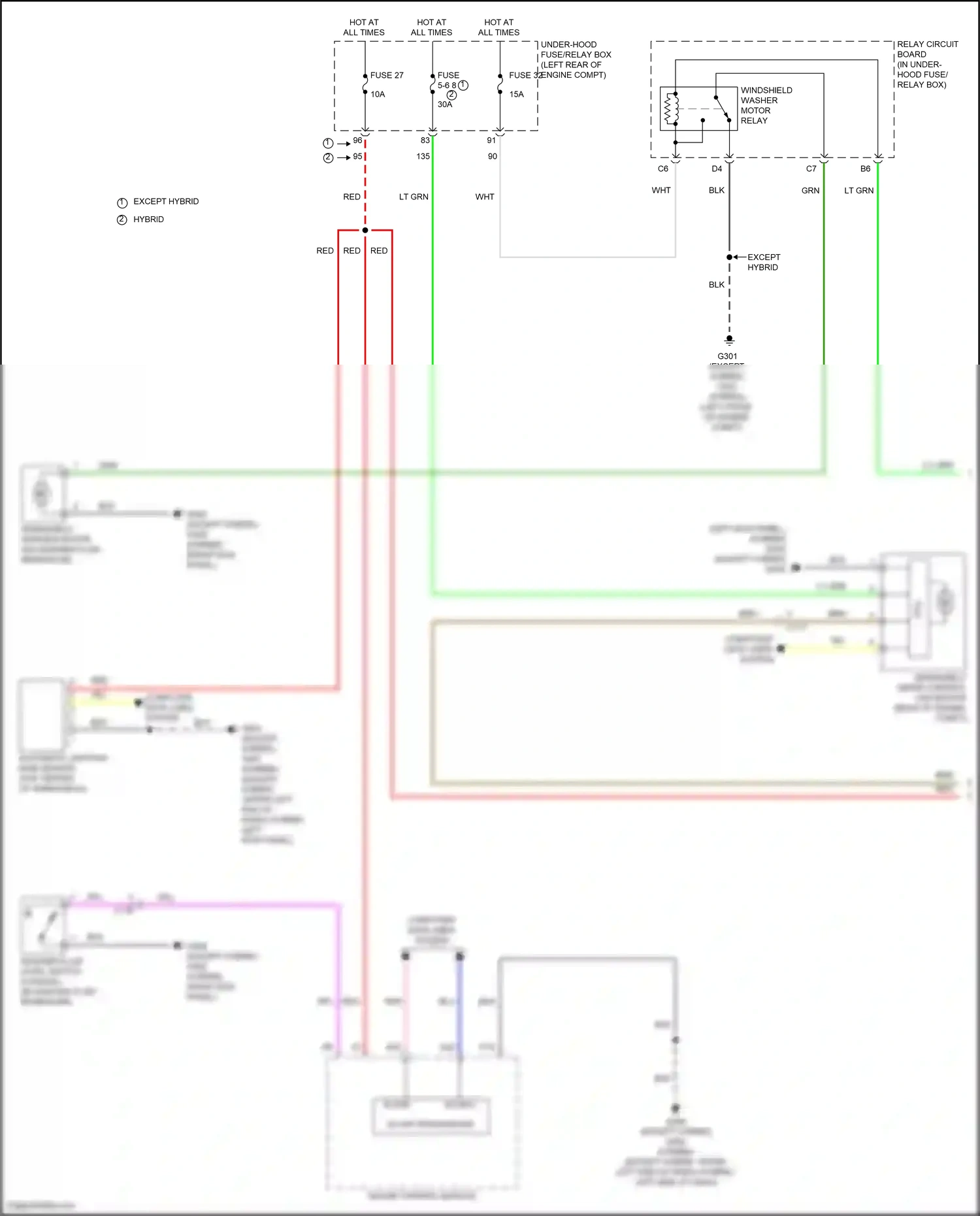 Wiring diagram computer data lines system for Honda Accord X facelift (2020-2023) (79 of 129)