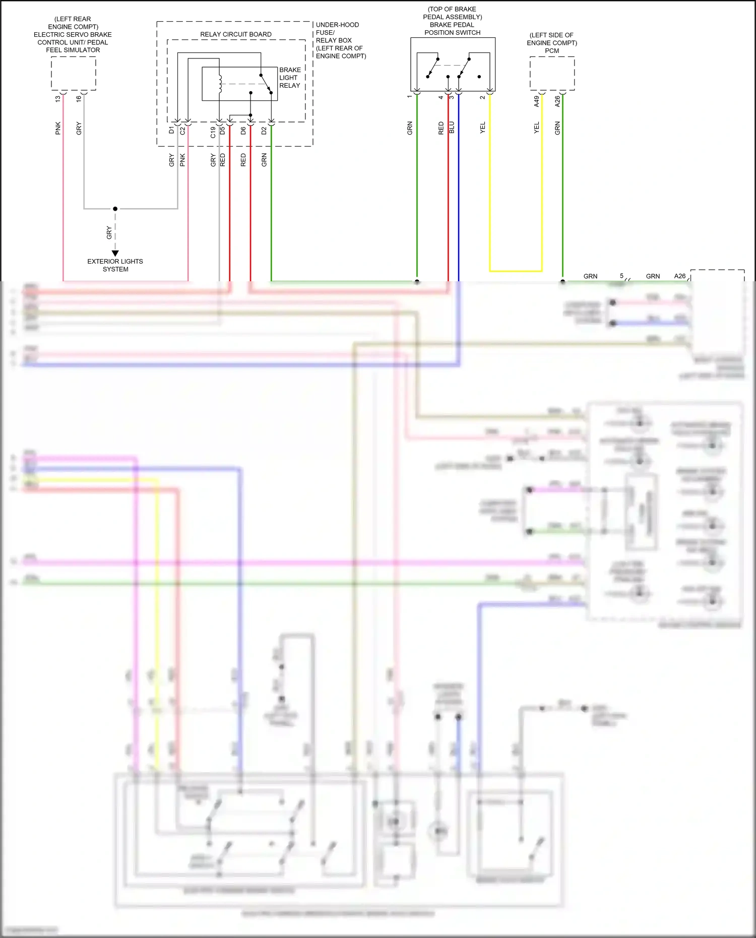 Wiring diagram computer data lines system for Honda Accord X facelift (2020-2023) (24 of 129)
