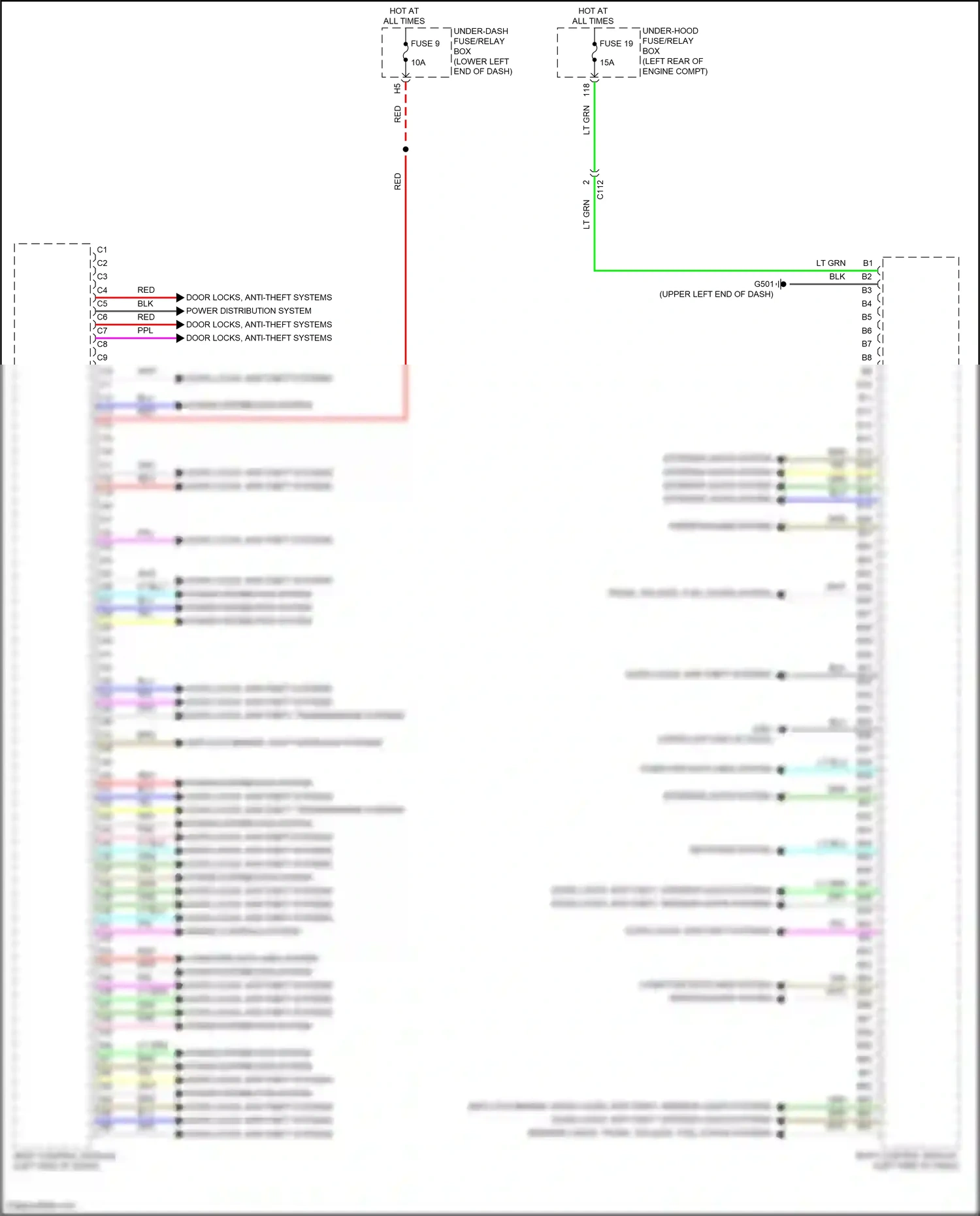 Wiring diagram engine controls system for Honda Accord X facelift (2020-2023) (2 of 4)