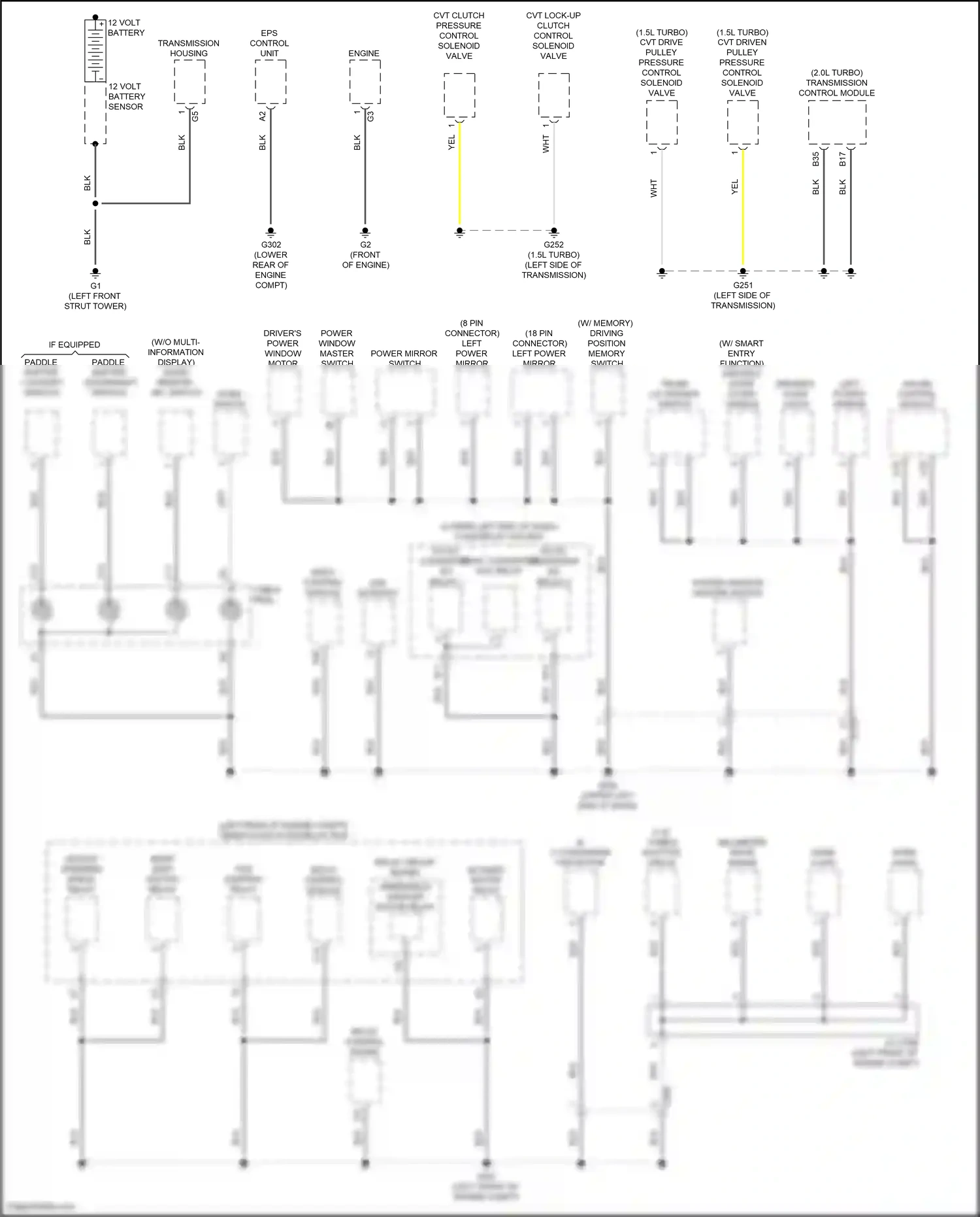 Wiring diagram relay control module for Honda Accord X facelift (2020-2023) (22 of 26)