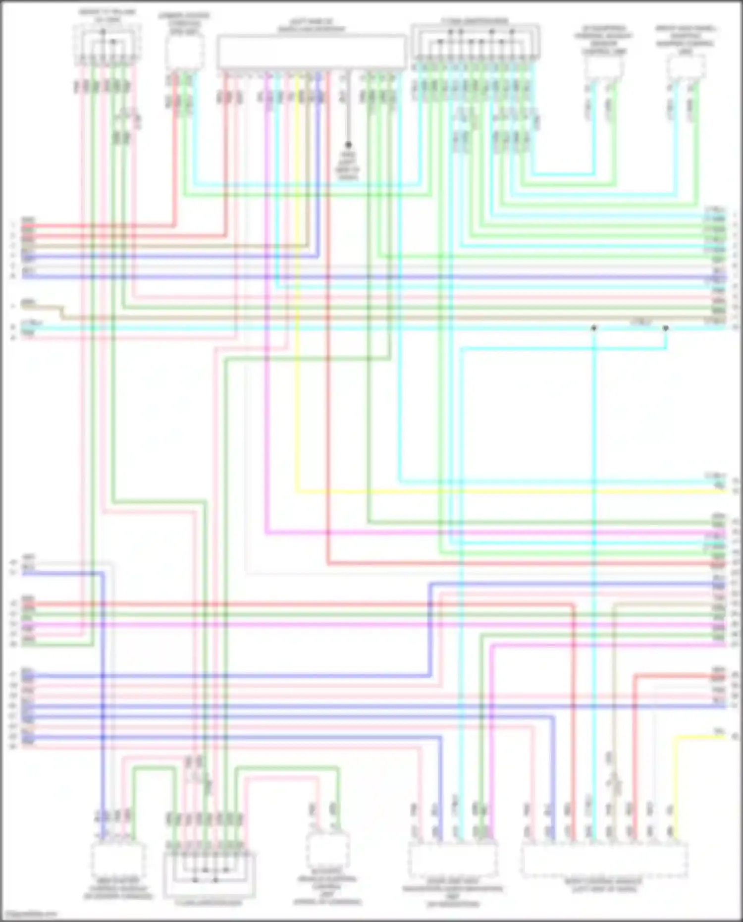 Accord Honda X (2017-2020): Computer data lines circuit, hybrid (2 of 4)