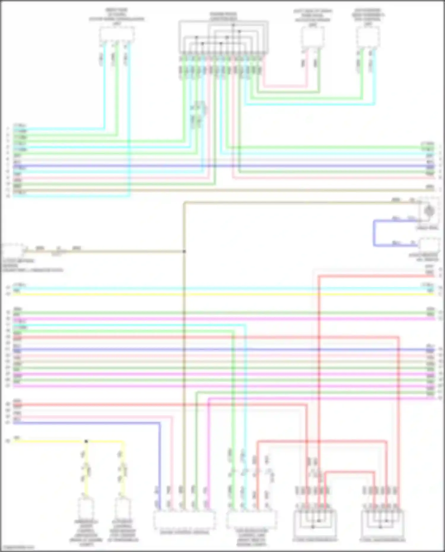 Accord Honda X (2017-2020): Computer data lines circuit, hybrid (3 of 4)