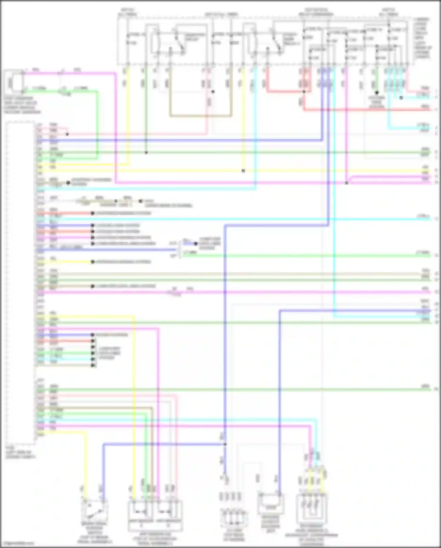 Accord Honda X (2017-2020): Wiring diagram engine performance 1.5l turbo (1 of 6)