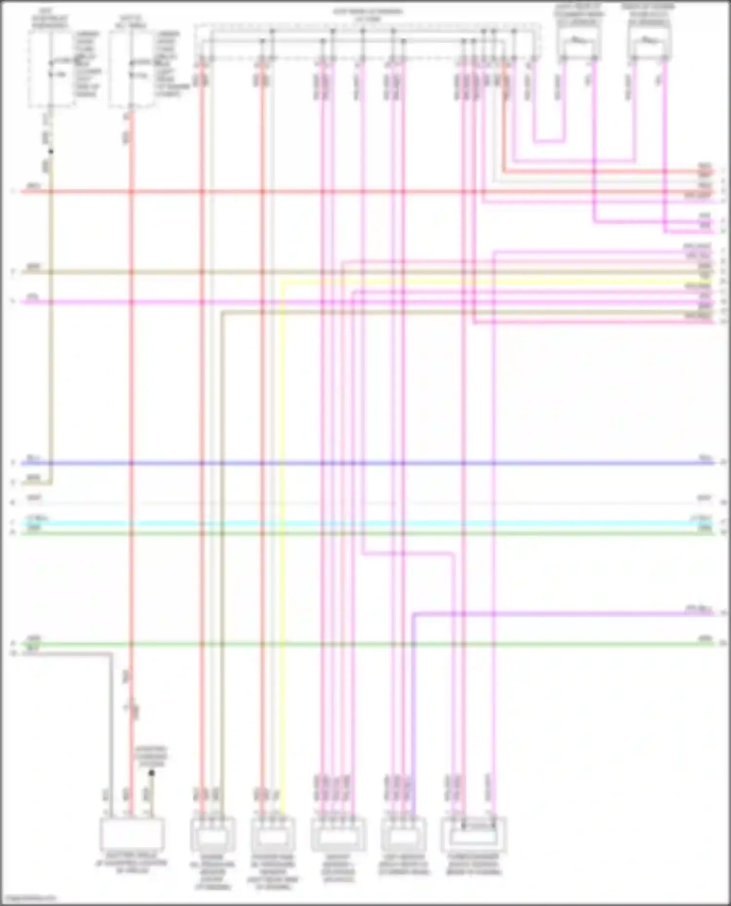 Accord Honda X (2017-2020): Wiring diagram engine performance 1.5l turbo (3 of 6)