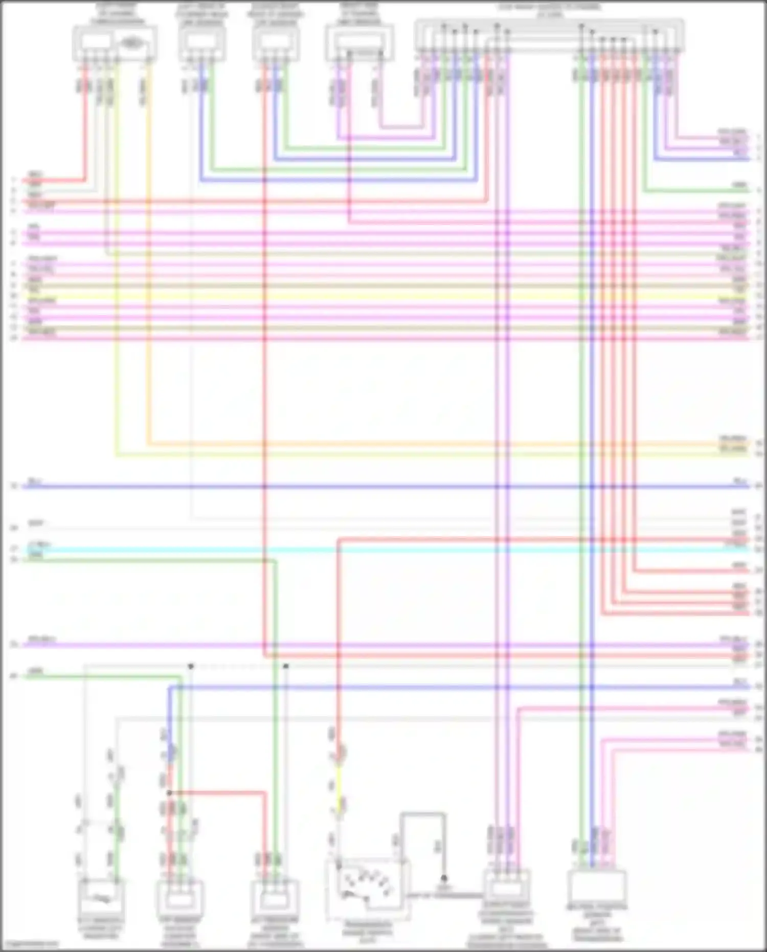 Accord Honda X (2017-2020): Wiring diagram engine performance 1.5l turbo (4 of 6)
