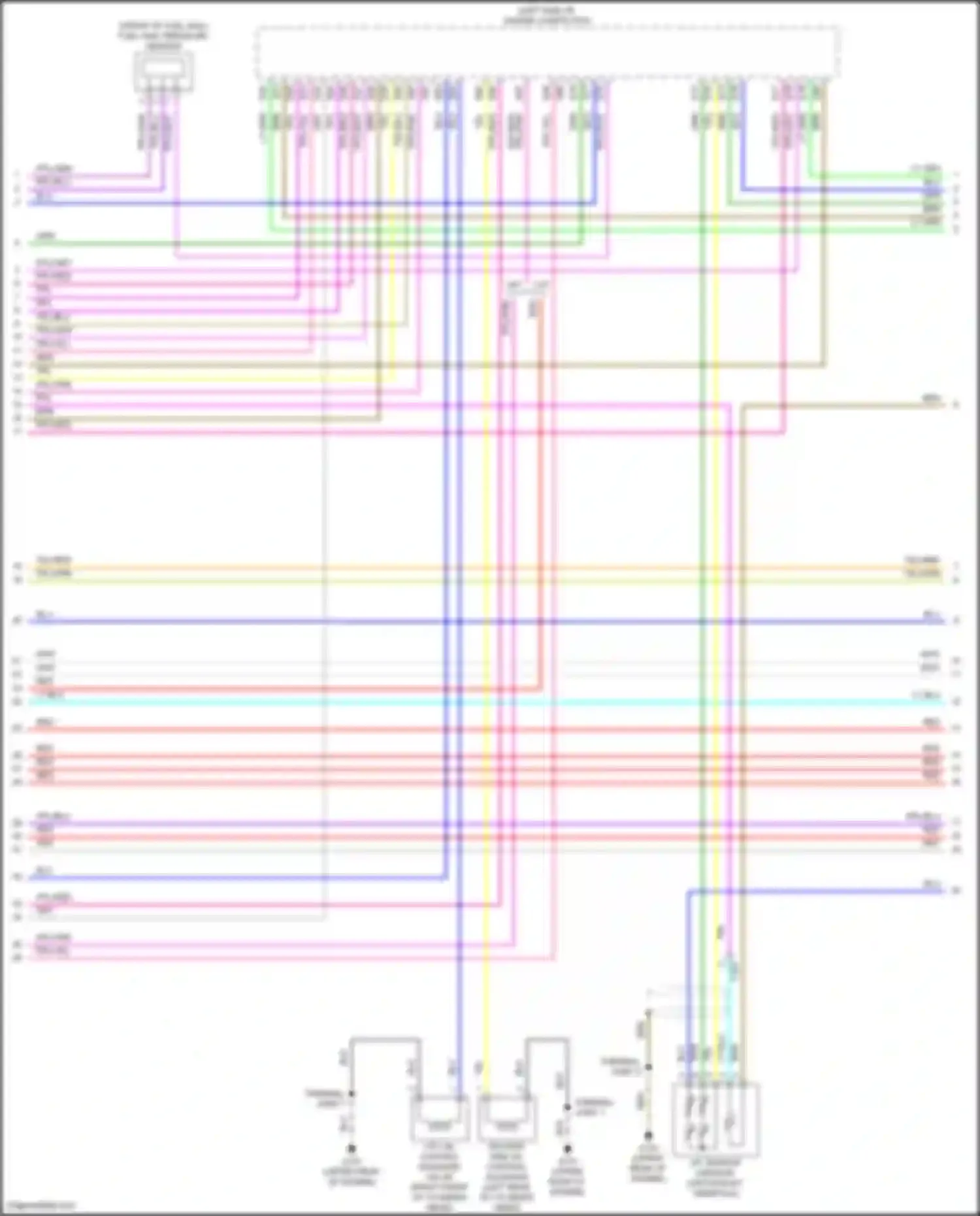 Accord Honda X (2017-2020): Wiring diagram engine performance 1.5l turbo (5 of 6)