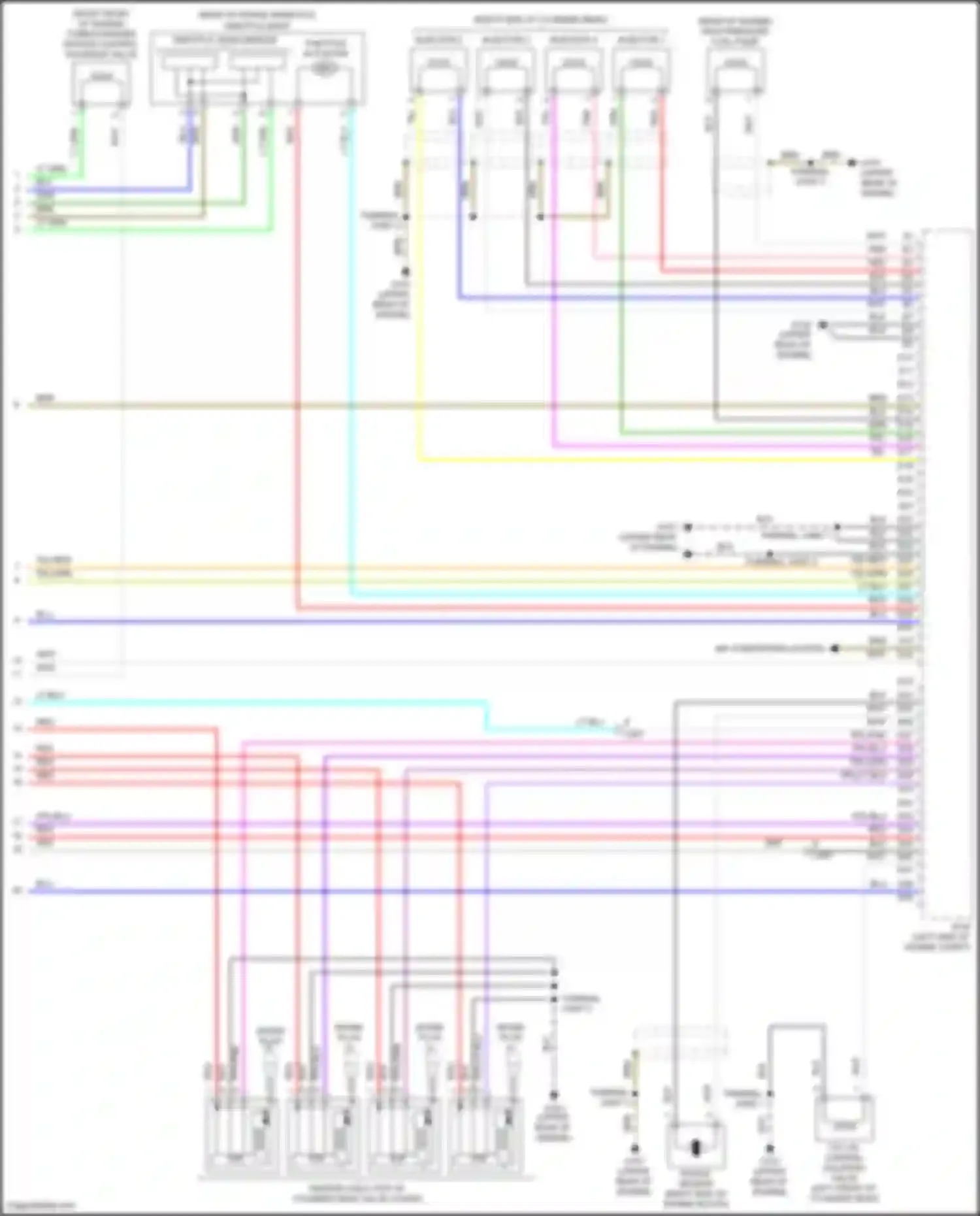 Accord Honda X (2017-2020): Wiring diagram engine performance 1.5l turbo (6 of 6)