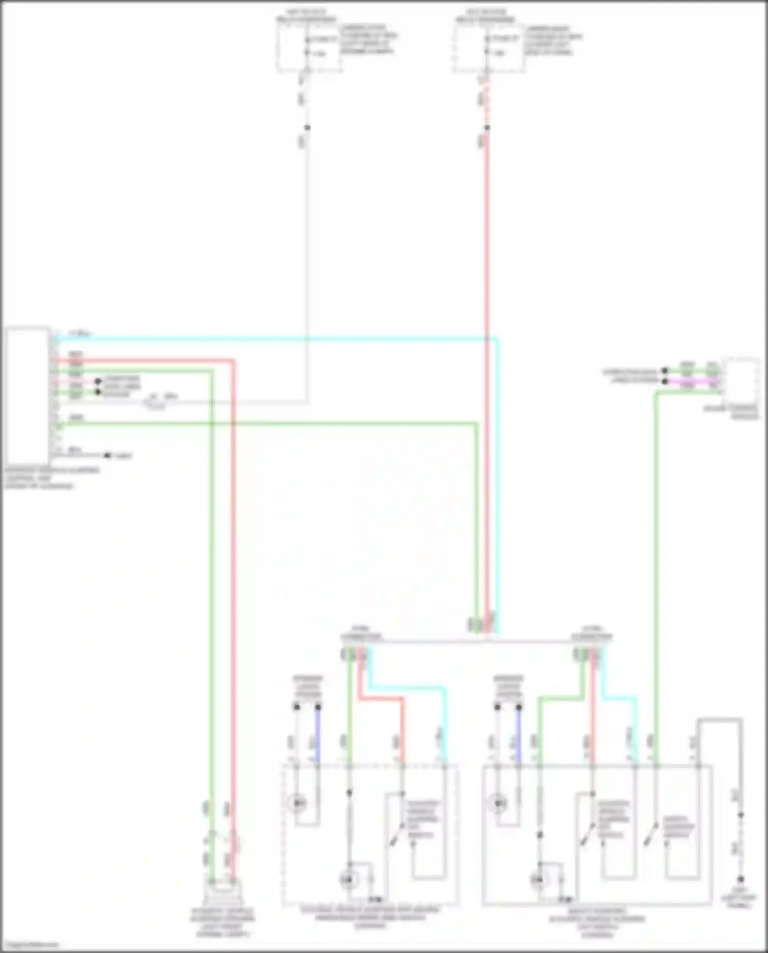 Accord Honda X (2017-2020): Wiring diagram engine performance 2.0l hybrid, virtual engine sound system circuit