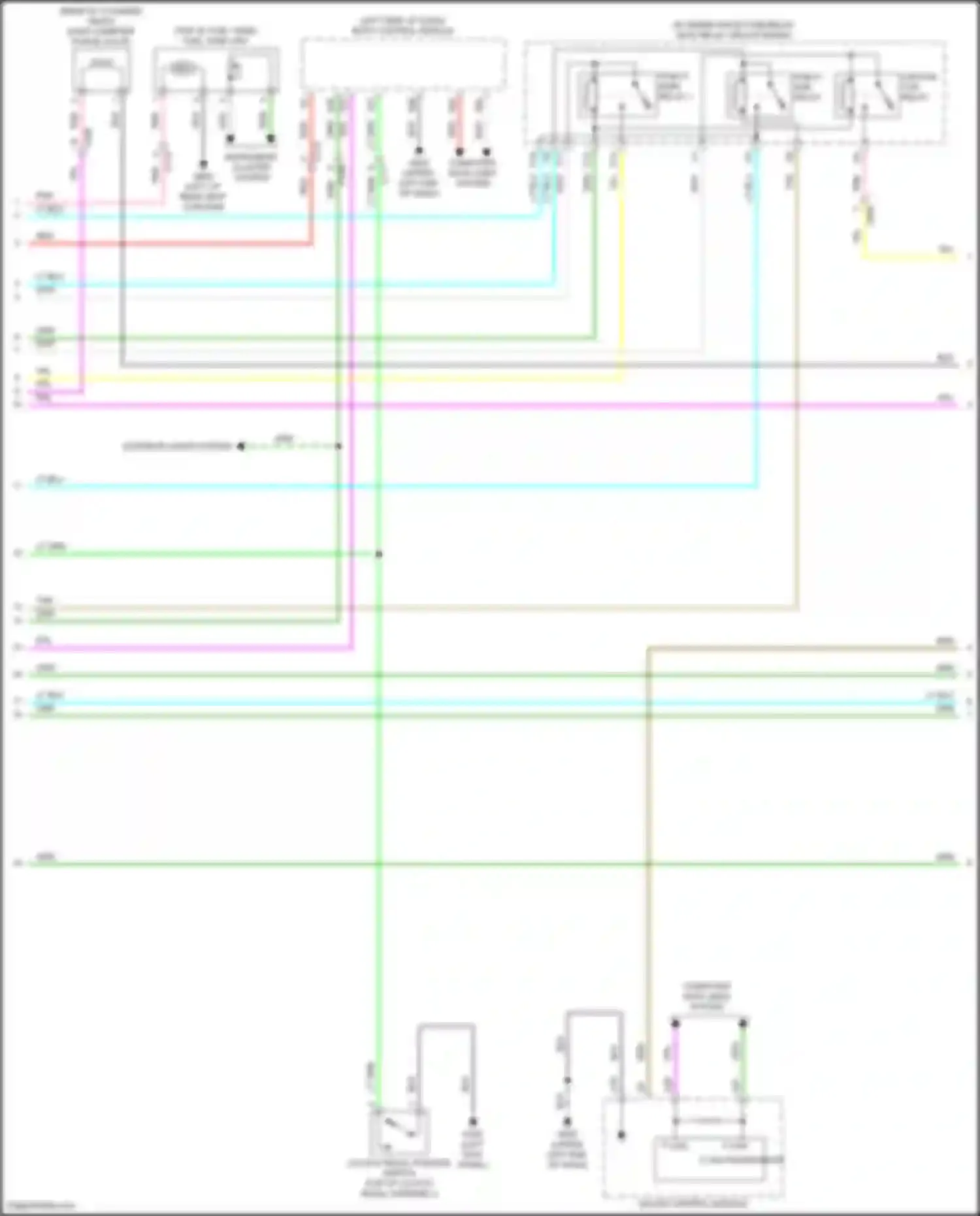 Accord Honda X (2017-2020): Wiring diagram engine performance 2.0l turbo (2 of 6)