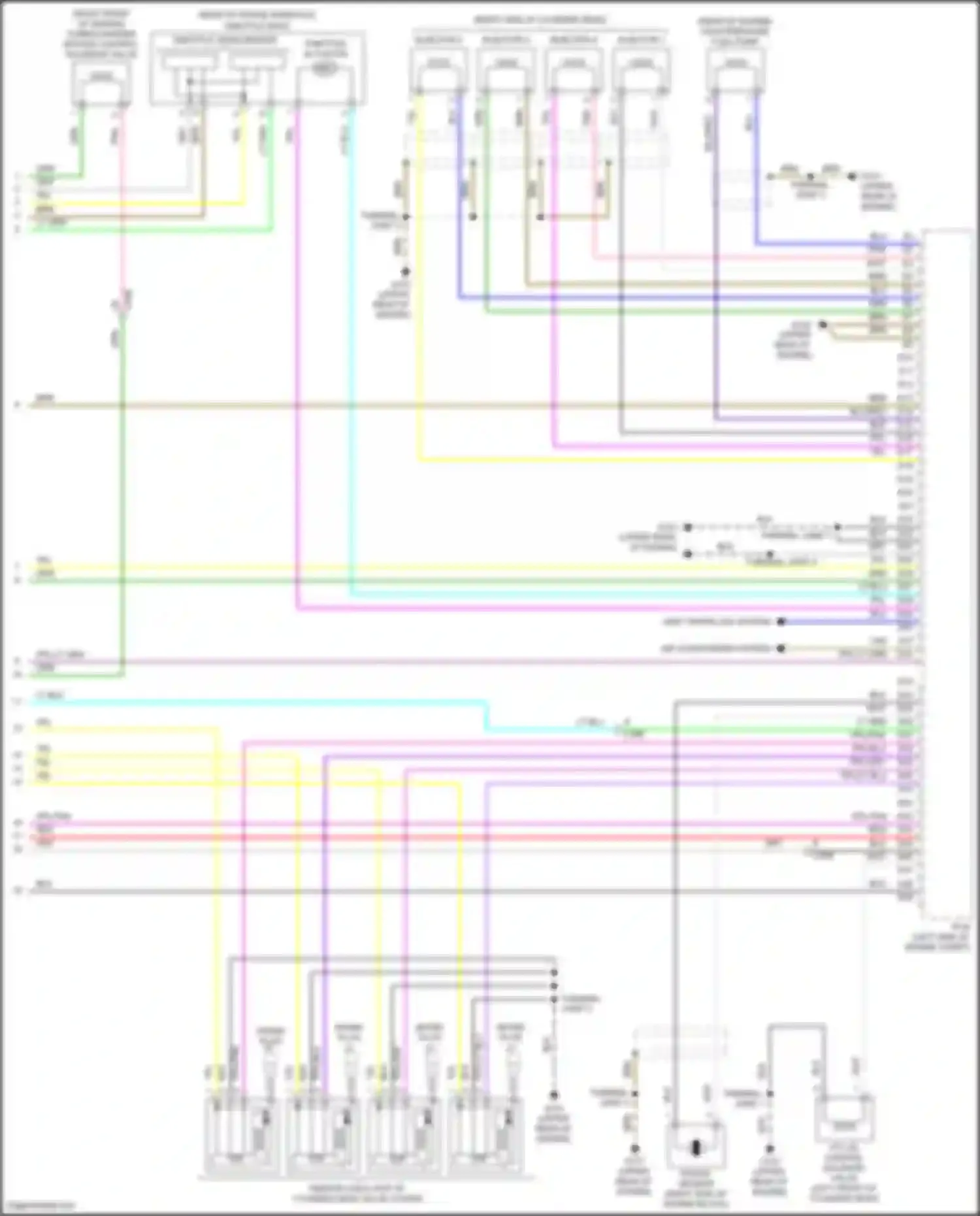 Accord Honda X (2017-2020): Wiring diagram engine performance 2.0l turbo (6 of 6)