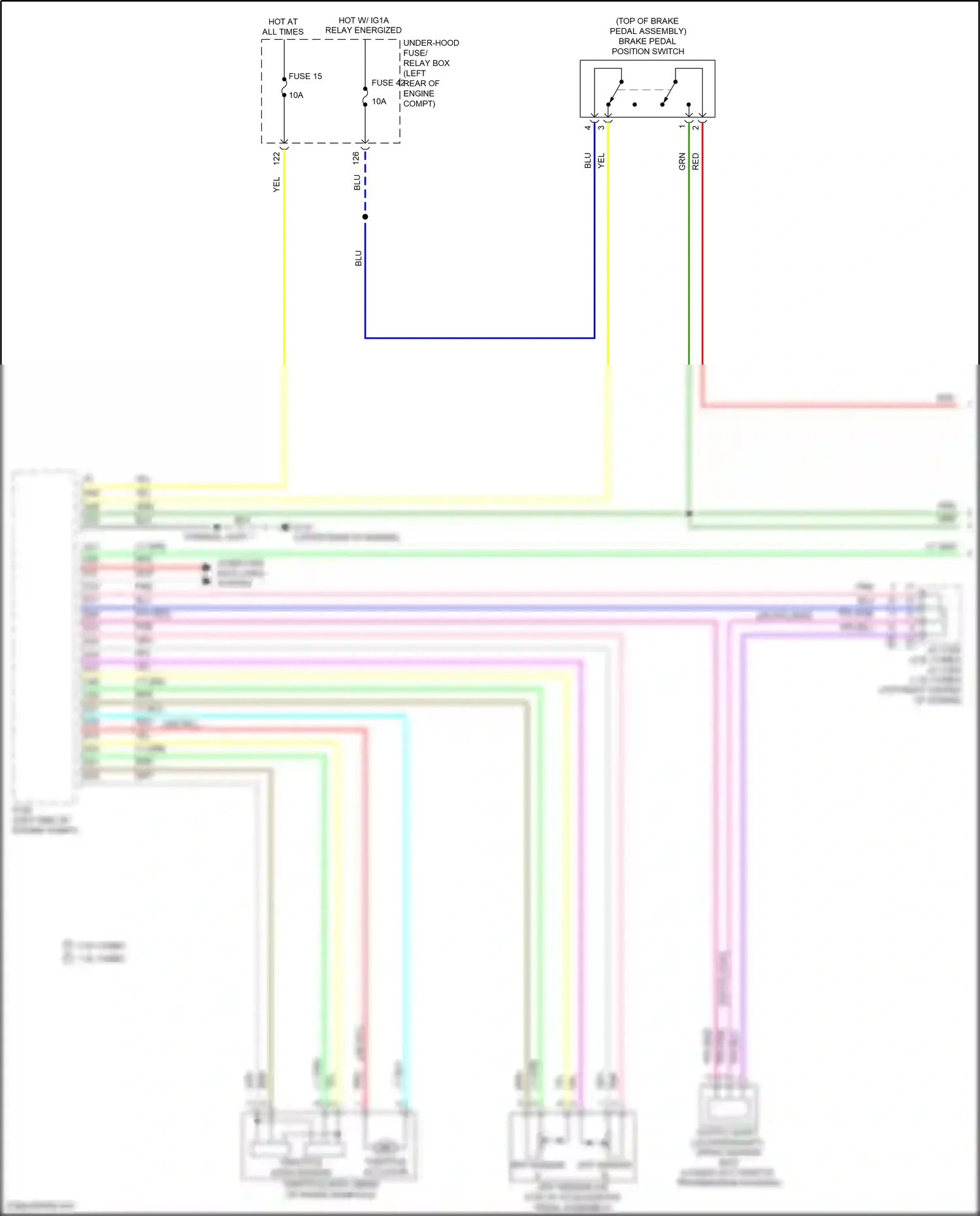 Wiring diagram app sensor a for Honda Accord X (2017-2020) (5 of 9)