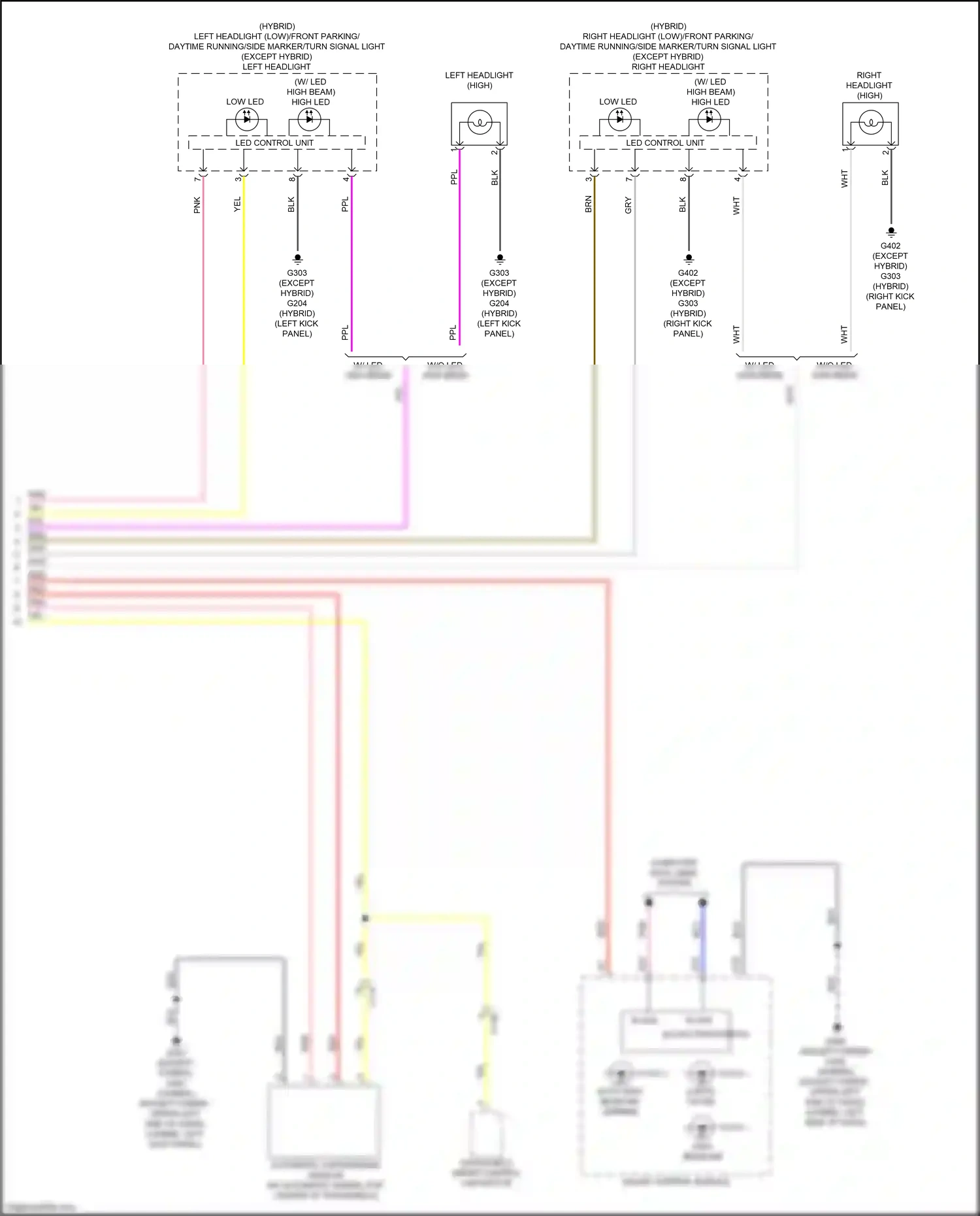 Wiring diagram b-can transceiver for Honda Accord X (2017-2020) (15 of 22)