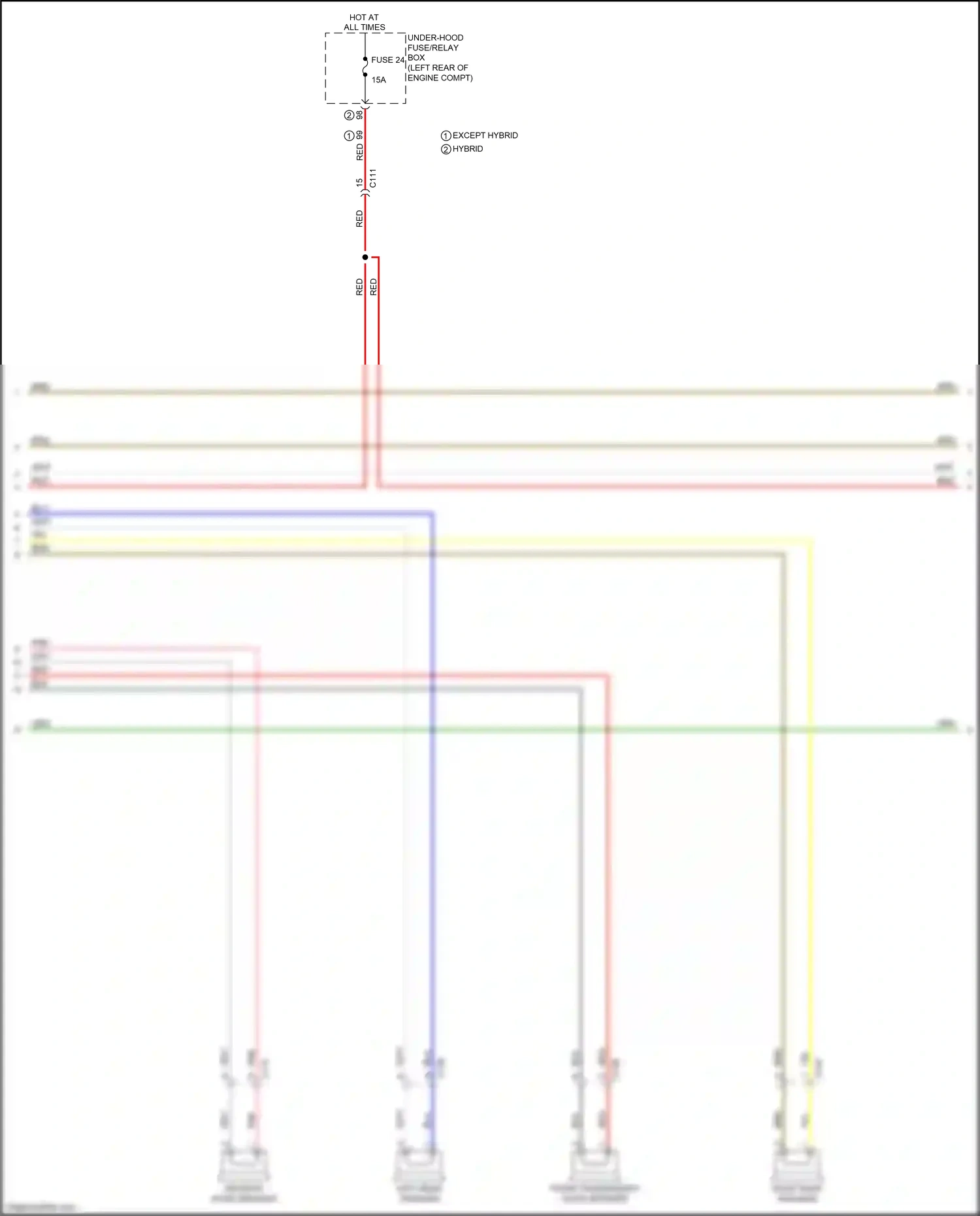 Wiring diagram blk for Honda Accord X (2017-2020) (199 of 208)