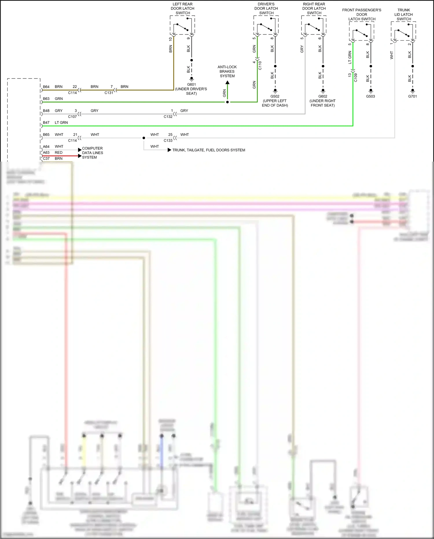 Wiring diagram blk for Honda Accord X (2017-2020) (48 of 208)