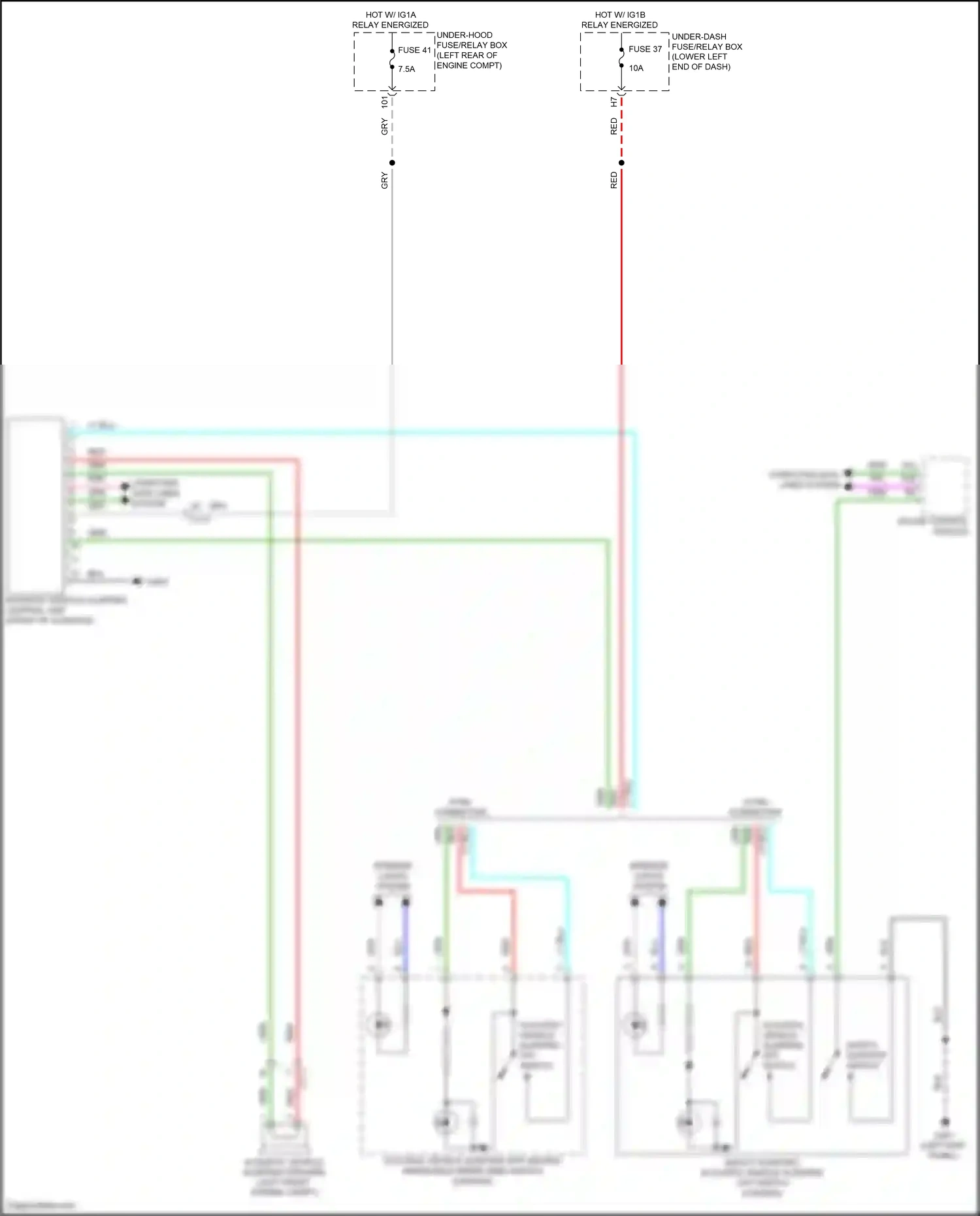 Wiring diagram blk for Honda Accord X (2017-2020) (180 of 208)