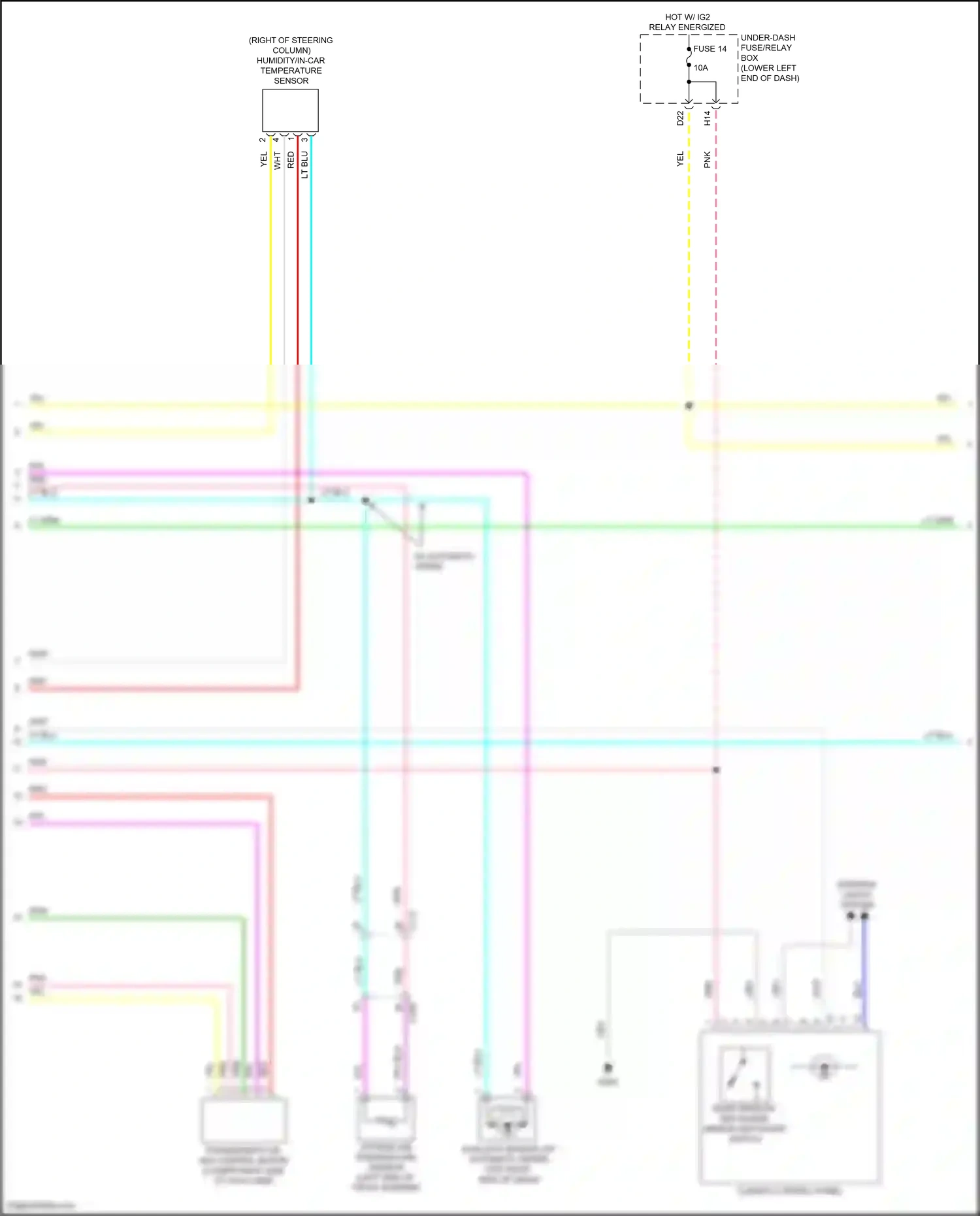 Wiring diagram blu for Honda Accord X (2017-2020) (124 of 207)
