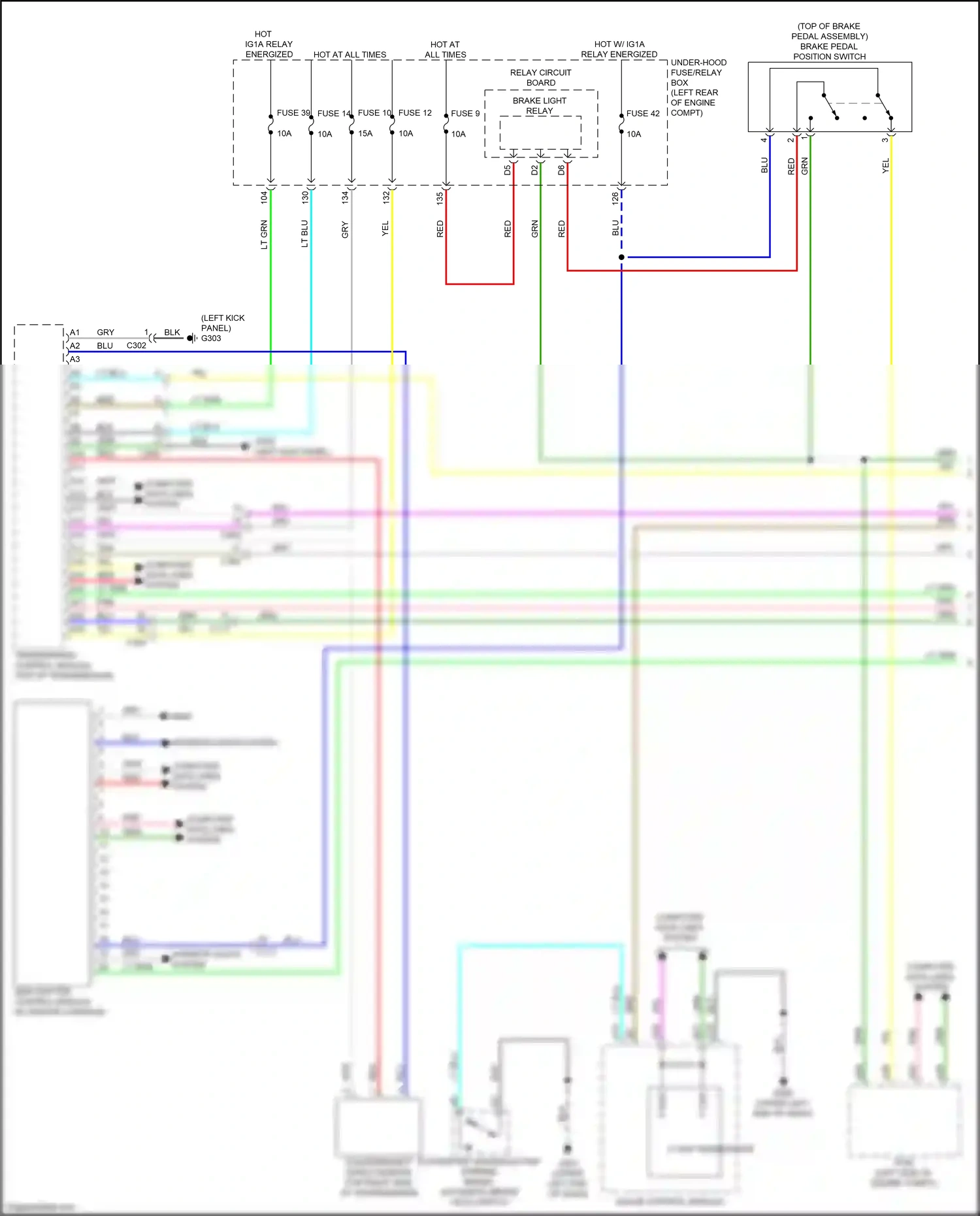 Wiring diagram computer data lines system for Honda Accord X (2017-2020) (117 of 127)