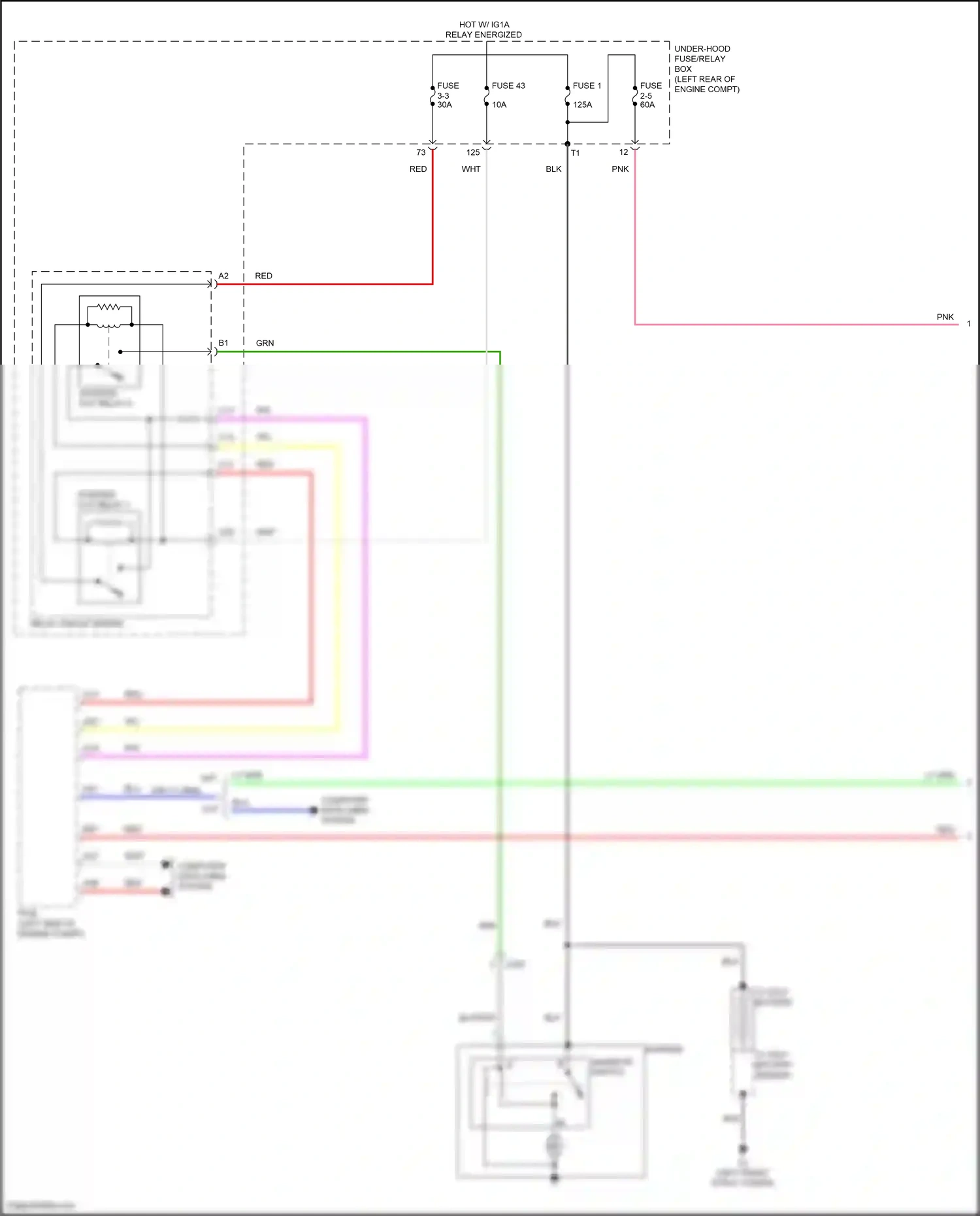 Wiring diagram computer data lines system for Honda Accord X (2017-2020) (59 of 127)