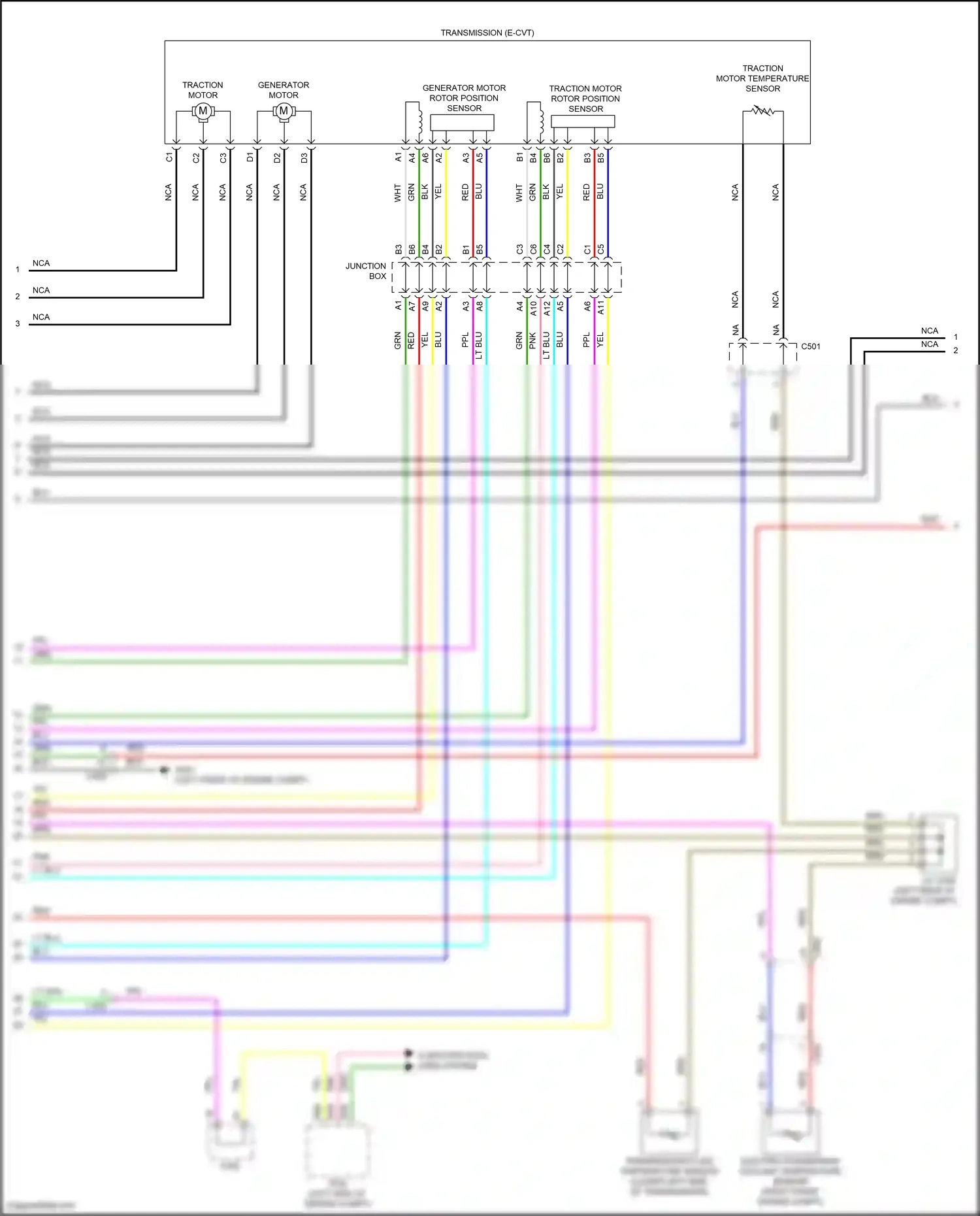 Wiring diagram computer data lines system for Honda Accord X (2017-2020) (107 of 127)