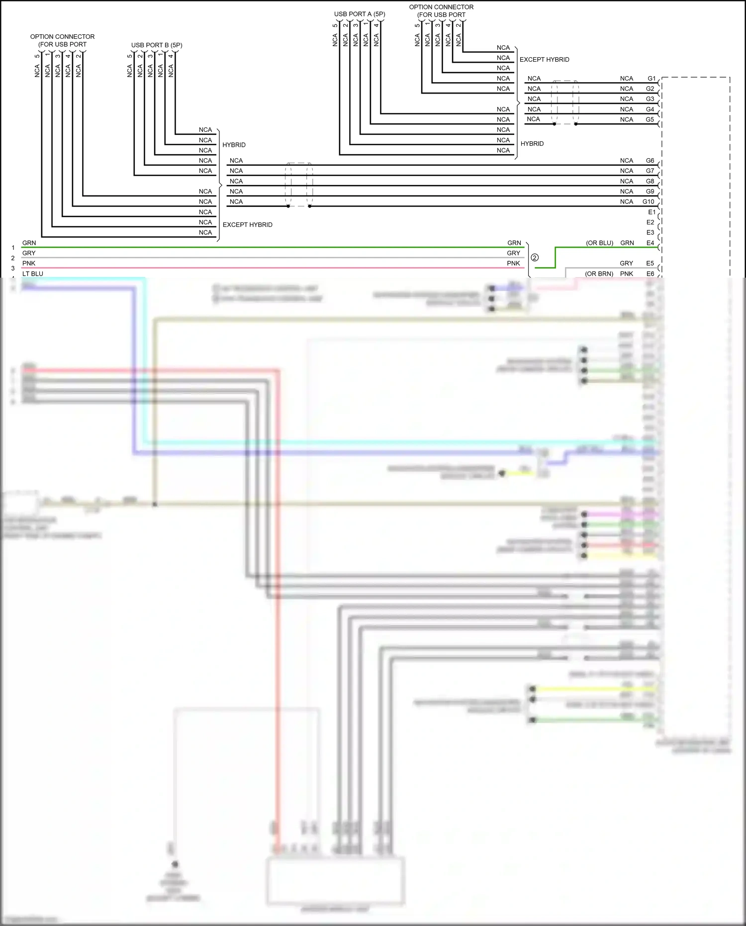 Wiring diagram computer data lines system for Honda Accord X (2017-2020) (57 of 127)