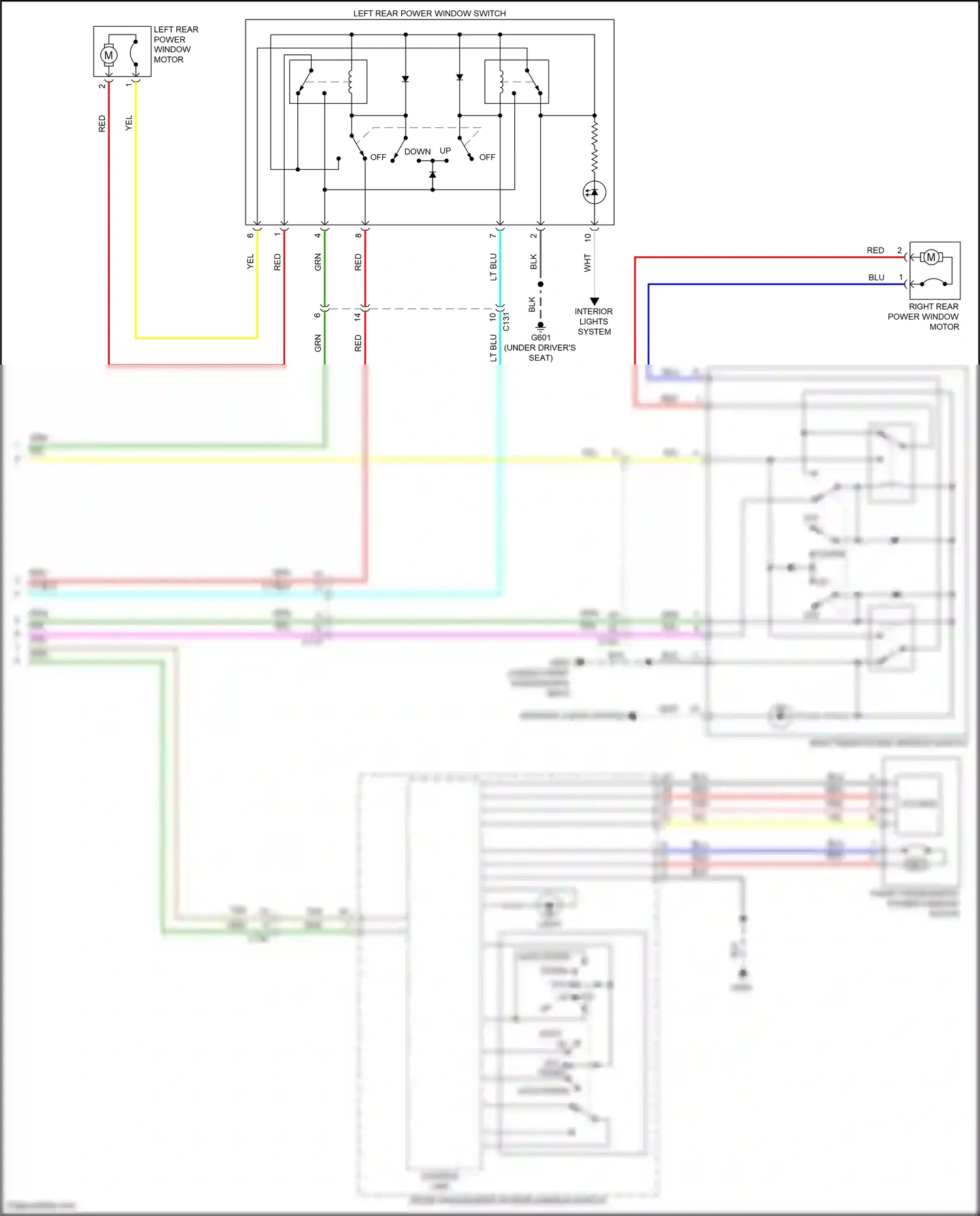 Wiring diagram lt blu for Honda Accord X (2017-2020) (48 of 169)