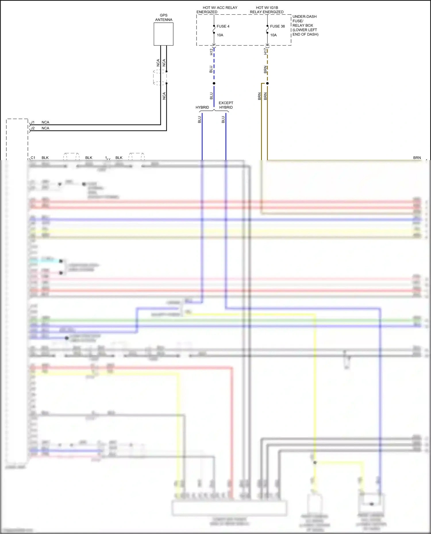 Wiring diagram lt blu for Honda Accord X (2017-2020) (118 of 169)