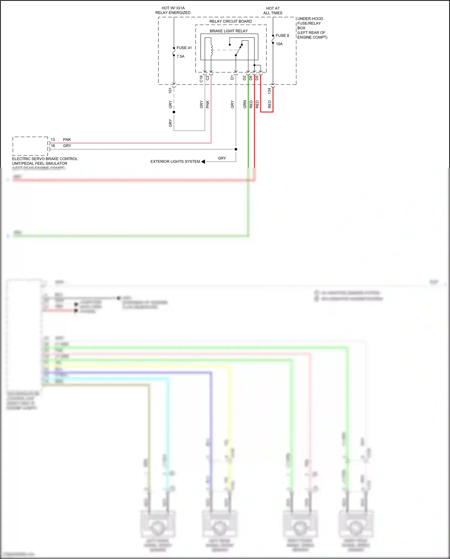 Wiring diagram nca for Honda Accord X (2017-2020) (3 of 44)