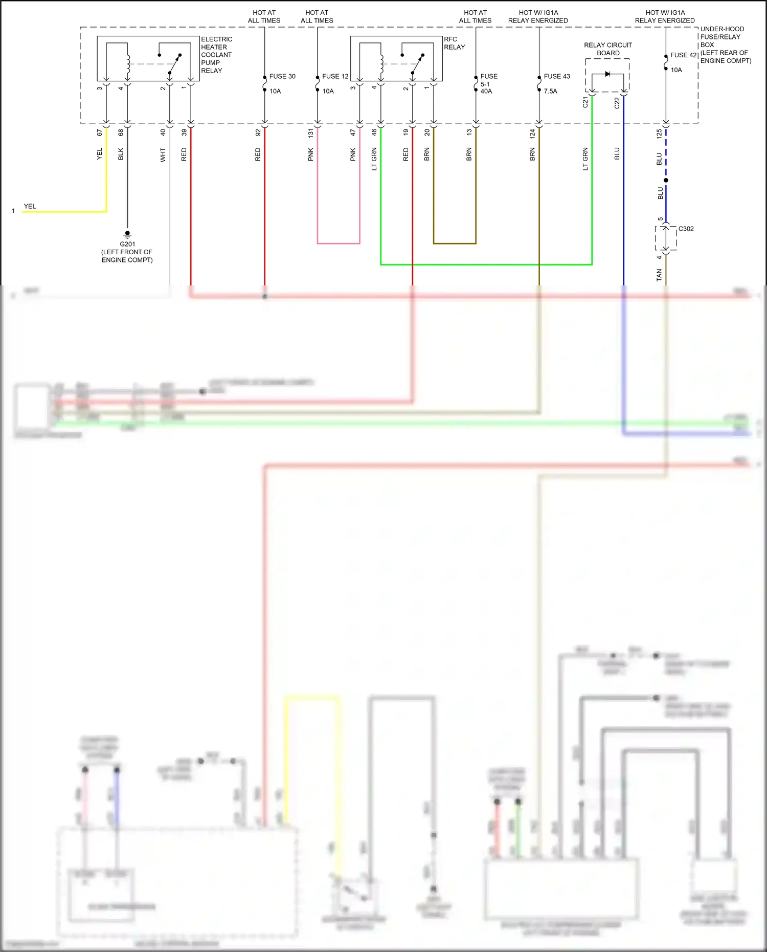 Wiring diagram nca for Honda Accord X (2017-2020) (11 of 44)