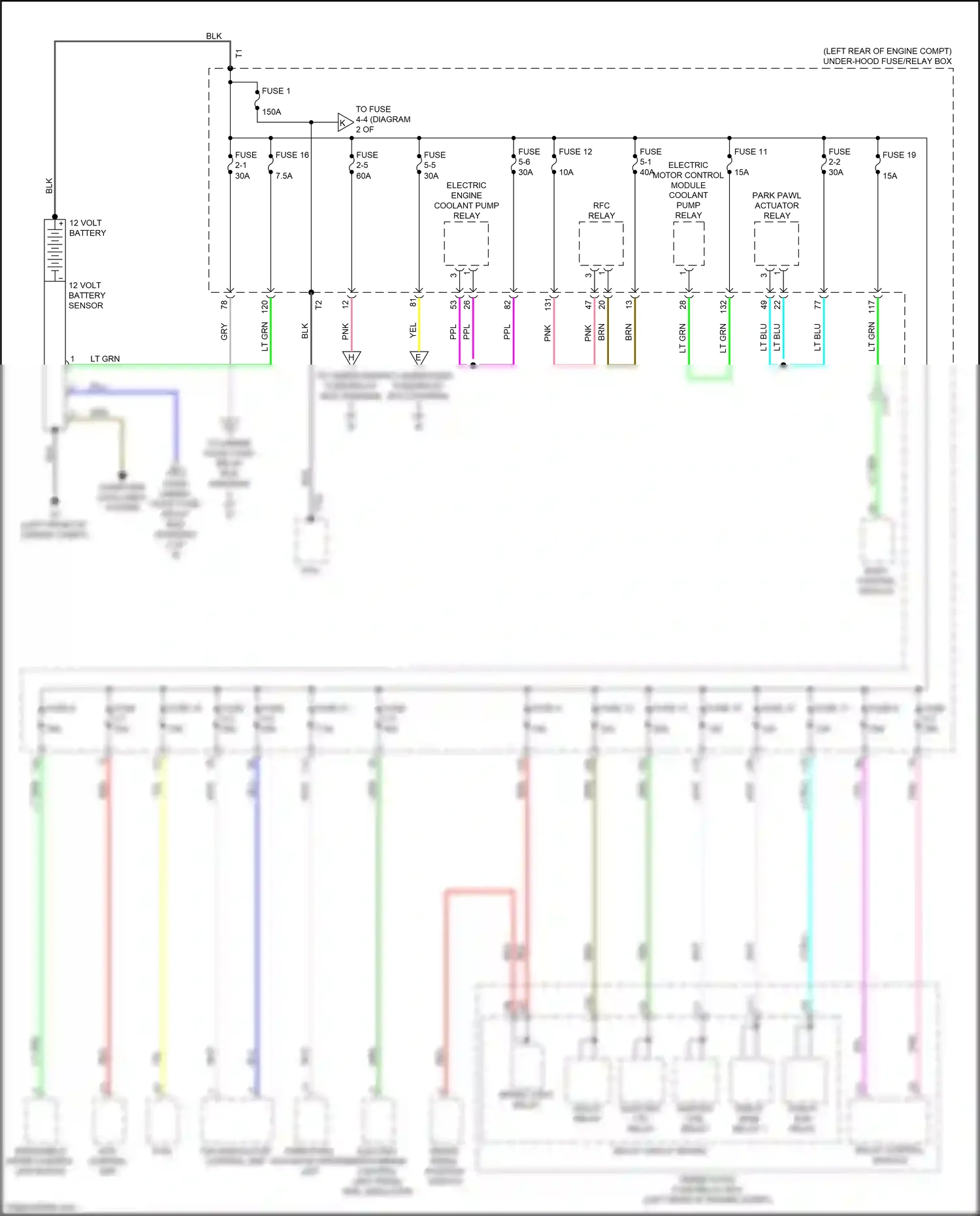 Wiring diagram red for Honda Accord X (2017-2020) (17 of 206)
