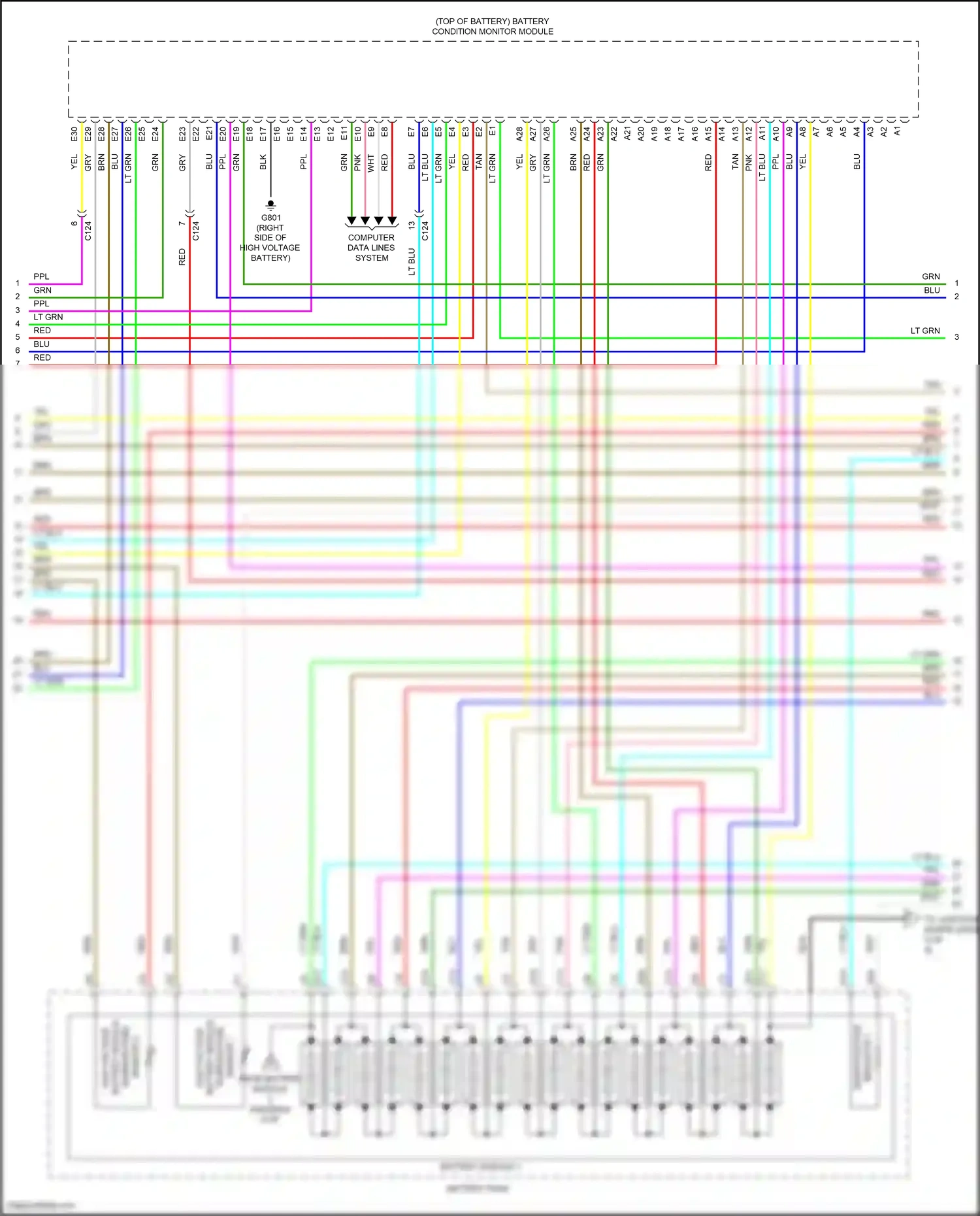Wiring diagram sensor 2 for Honda Accord X (2017-2020) (1 of 1)