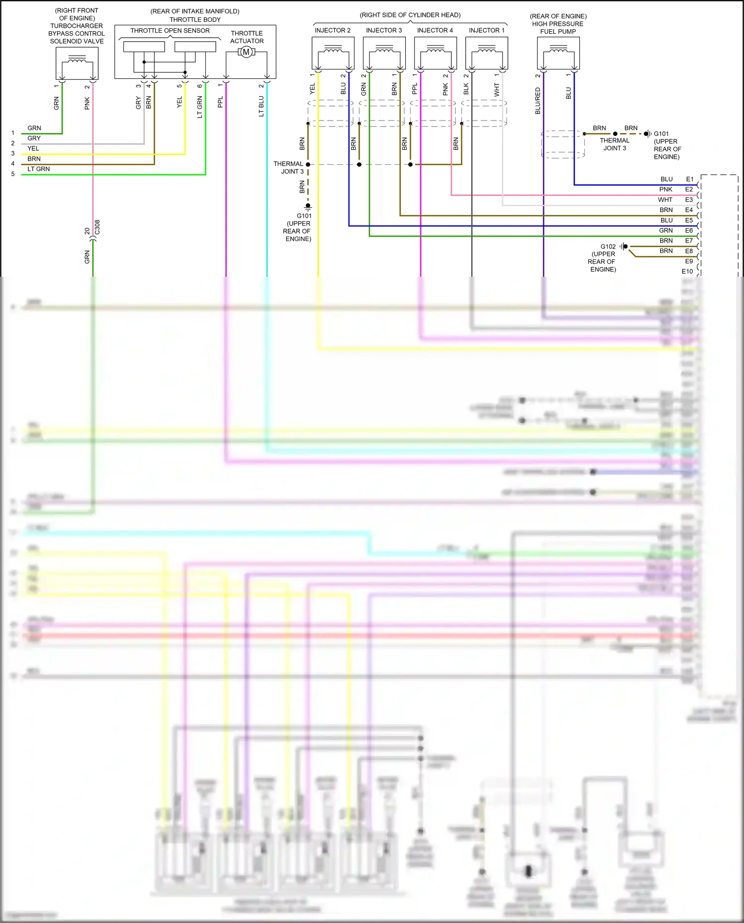 Wiring diagram shift interlock system for Honda Accord X (2017-2020) (8 of 8)
