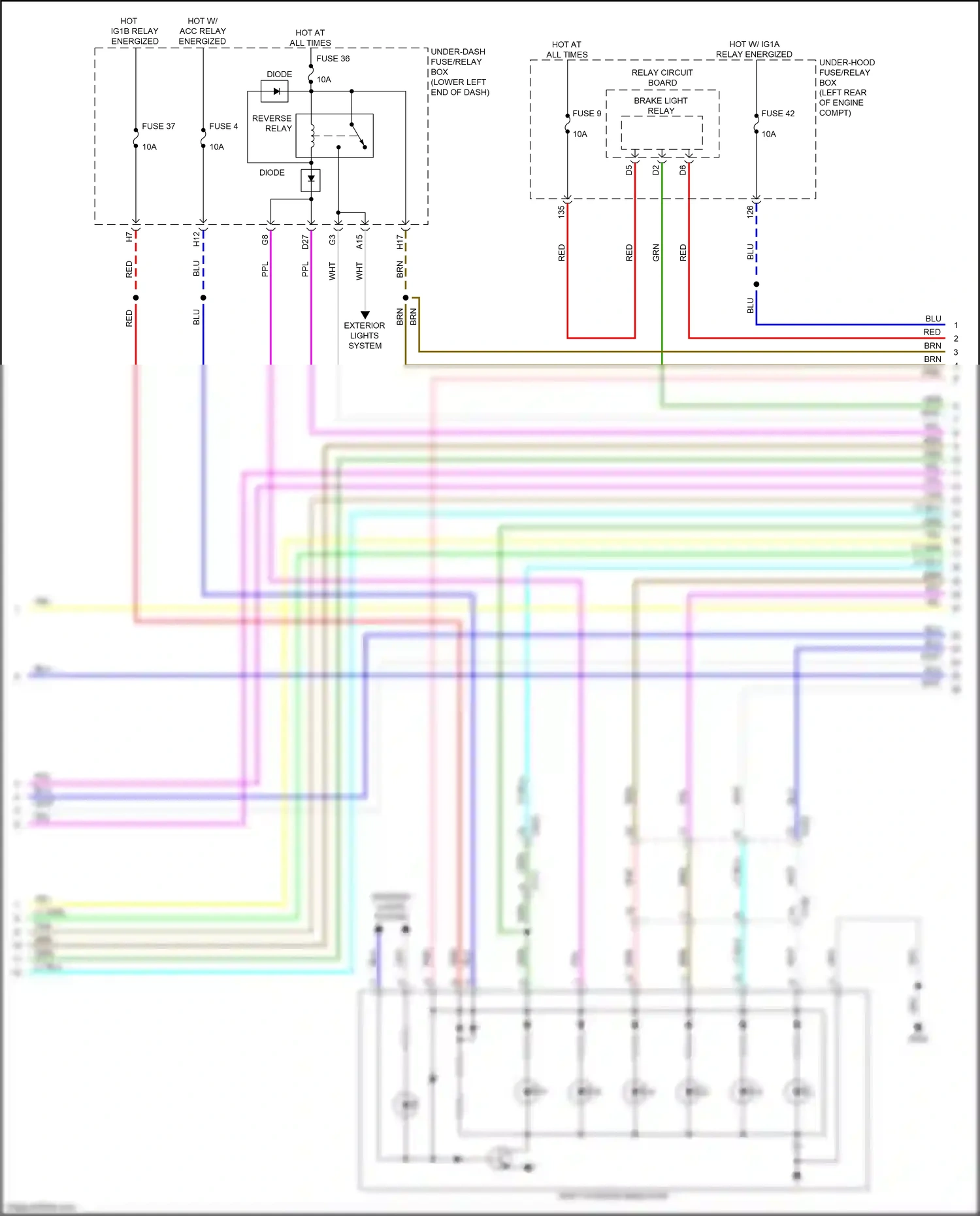 Wiring diagram tan for Honda Accord X (2017-2020) (72 of 80)
