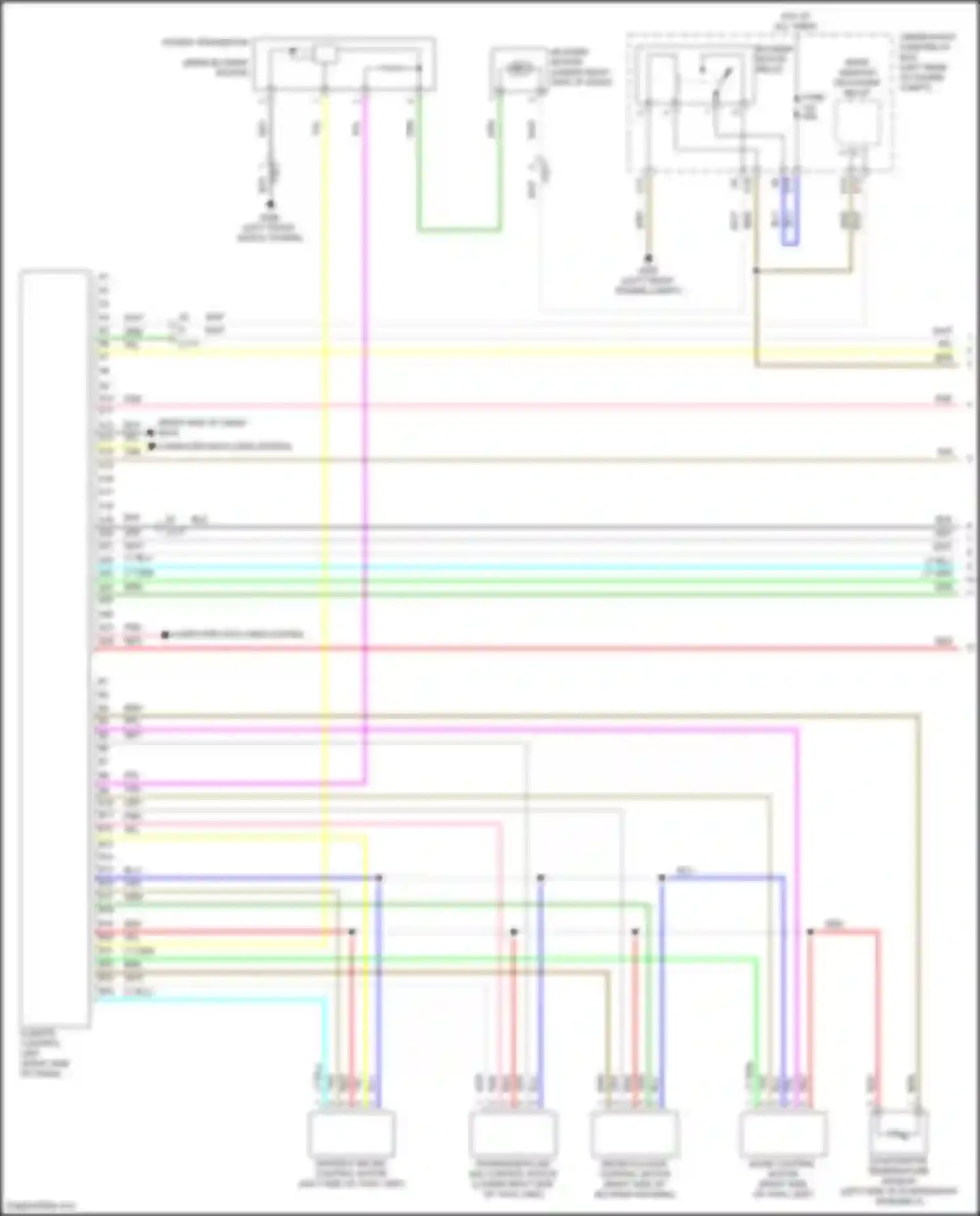 Accord Honda XI (2023-2024): Automatic a/c circuit, except hybrid (1 of 5)
