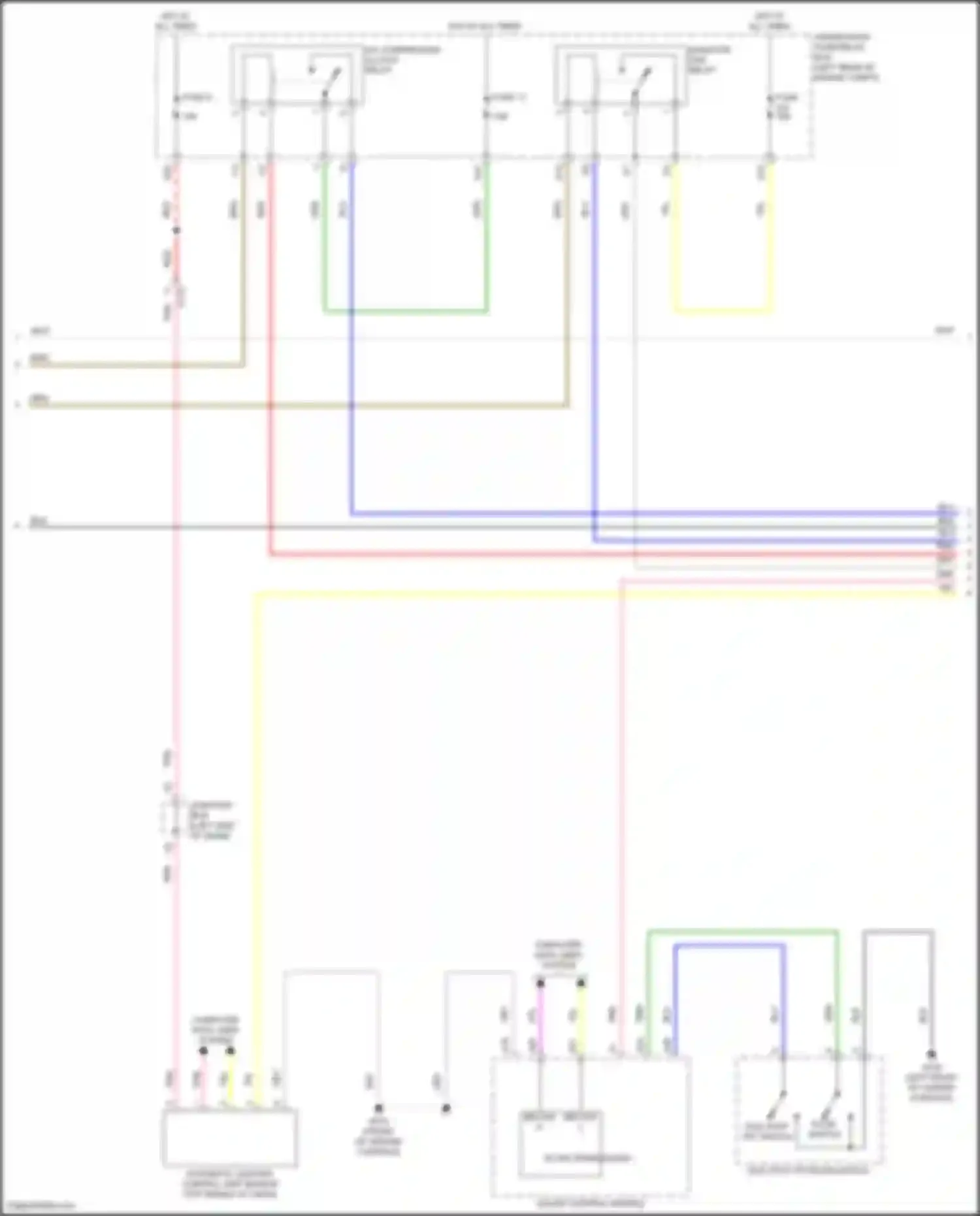 Accord Honda XI (2023-2024): Automatic a/c circuit, except hybrid (3 of 5)